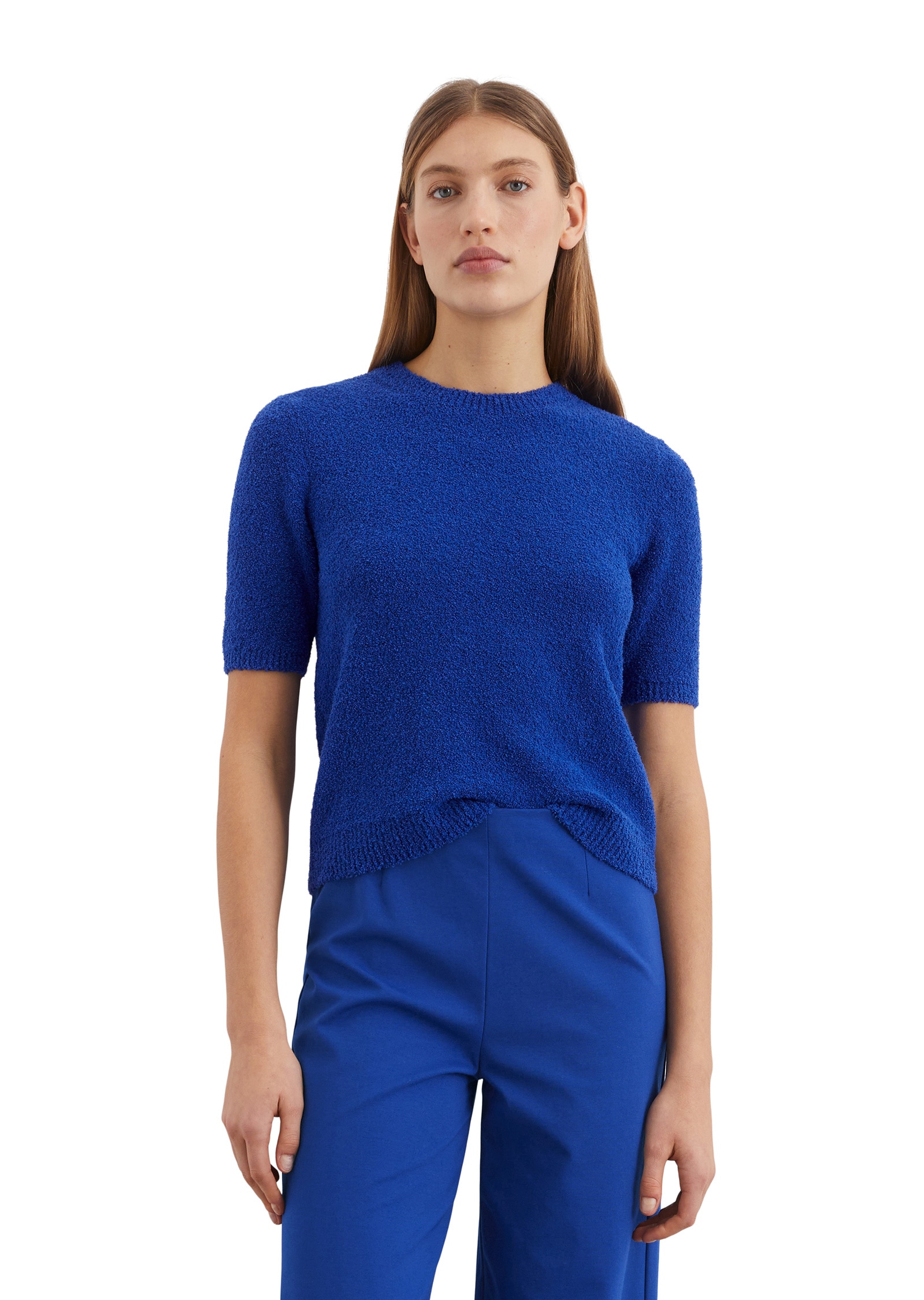 Marc OPolo Rundhalspullover "aus Organic Cotton-Mix" günstig online kaufen