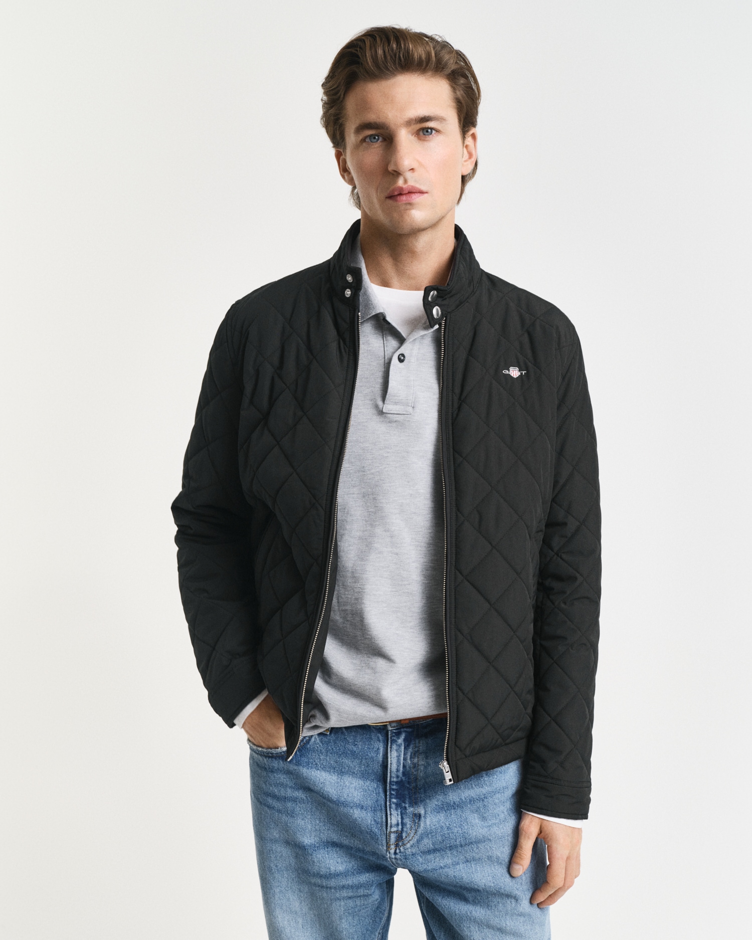 Gant Steppjacke »QUILTED WINDCHEATER«, mit Rautensteppung