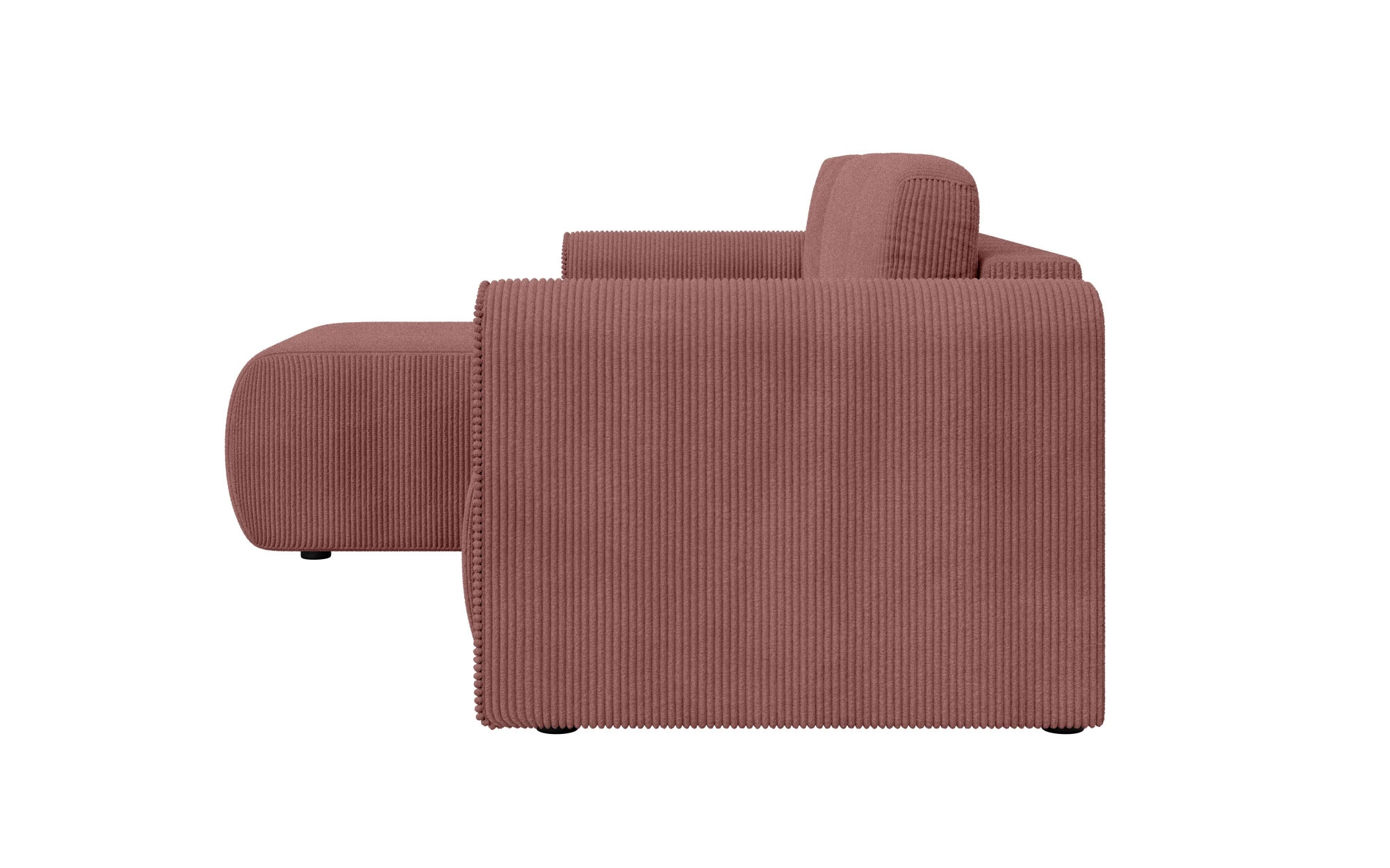 INOSIGN Ecksofa »Zacharia wahlweise Schlafsofa mit Bettkasten, B/T/H 250/166/86 cm«, L-Form mit Wellenunterfederung, Recamiere beidseitig montierbar