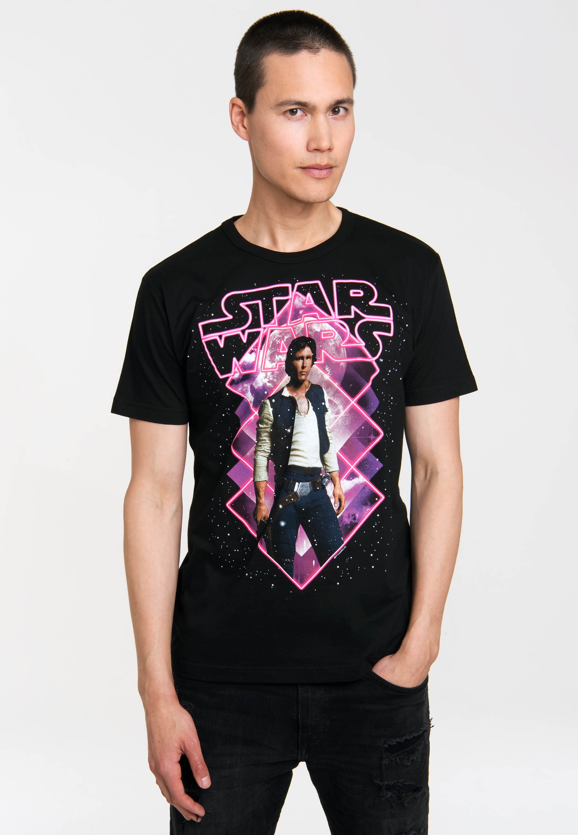 T-Shirt »Han Solo«, mit hochwertigem Siebdruck