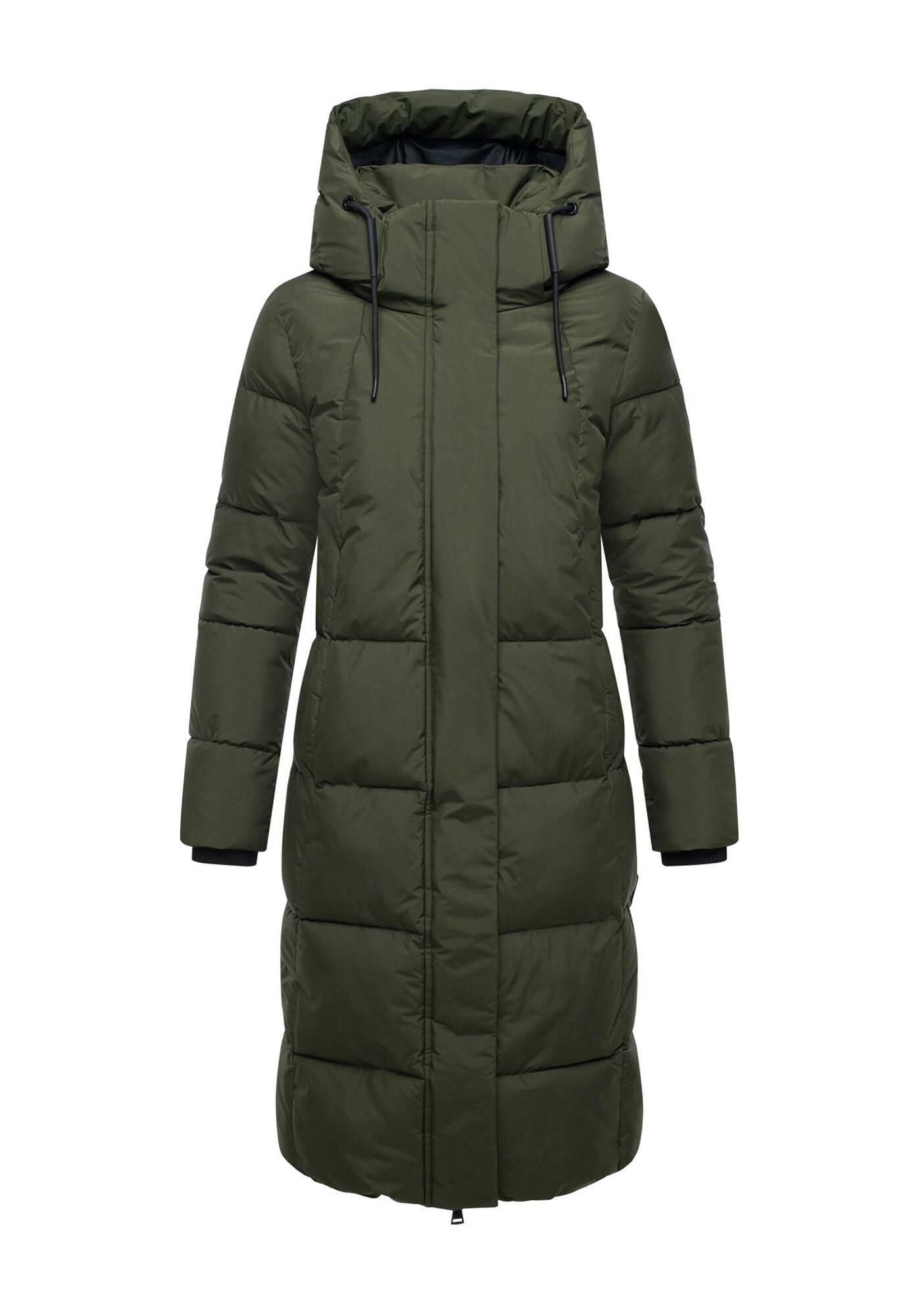 Marikoo Winterjacke »Chumanii« Warmer Wintermantel mit langem Schnitt für kalte Tage.