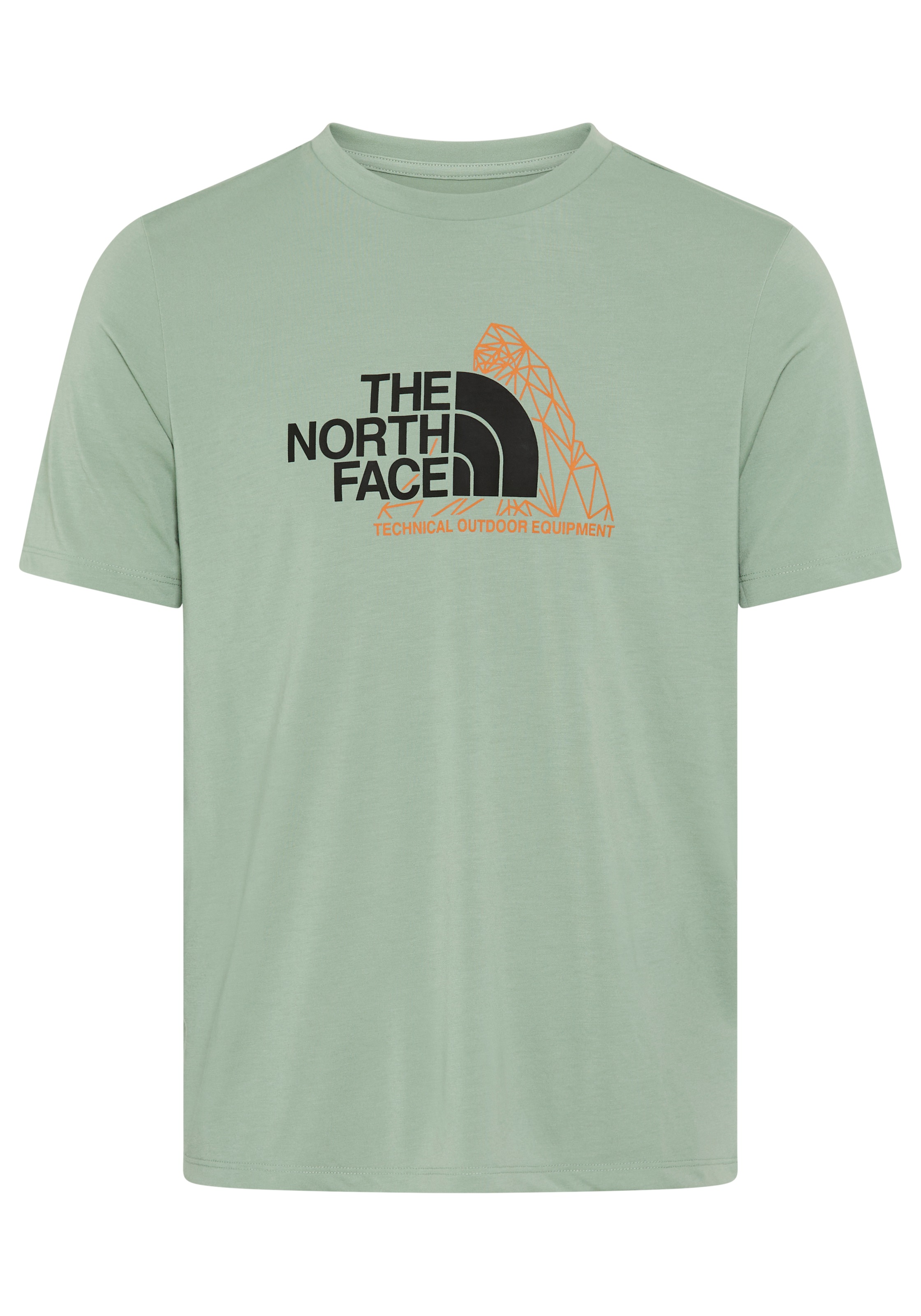 The North Face T-Shirt »M MOUNTAIN FOUNDATION SS TEE-GRAPHIC«, (1 tlg.)