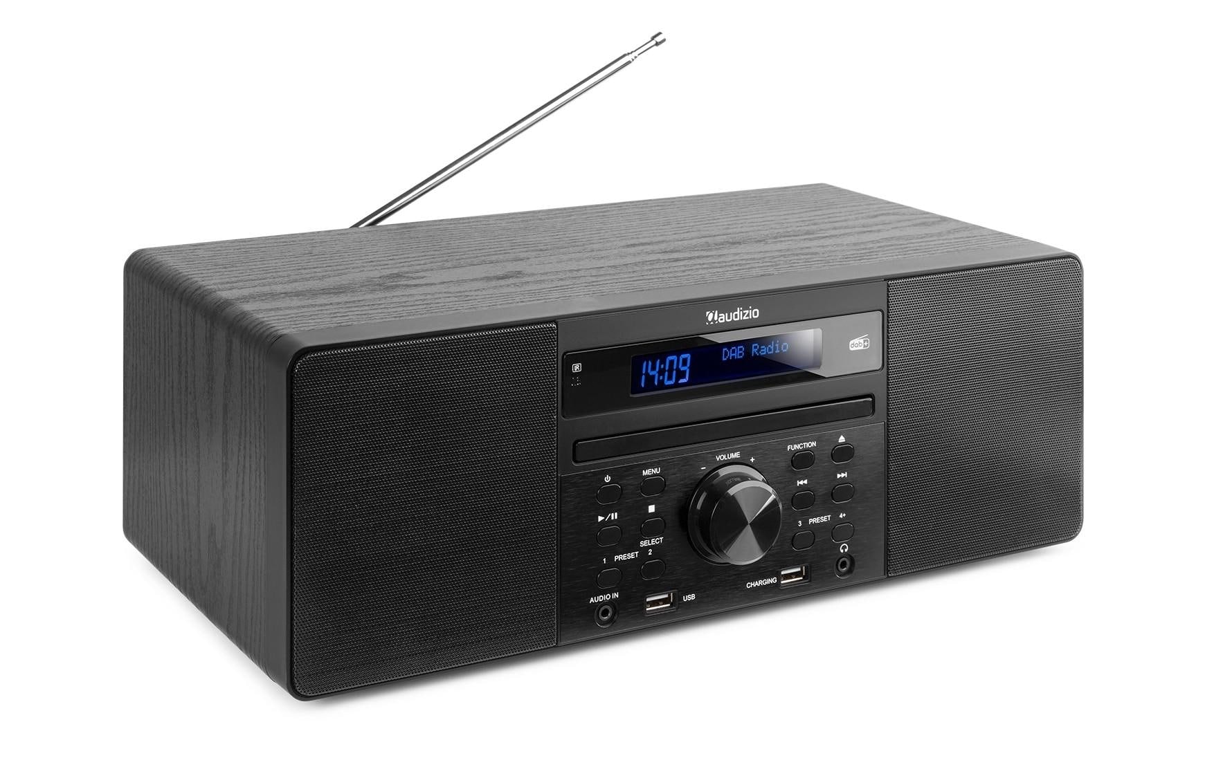 AUDIZIO CD-Radiorecorder »Prato« ( Digitalradio (DAB+) | FM-Tuner 60 W)