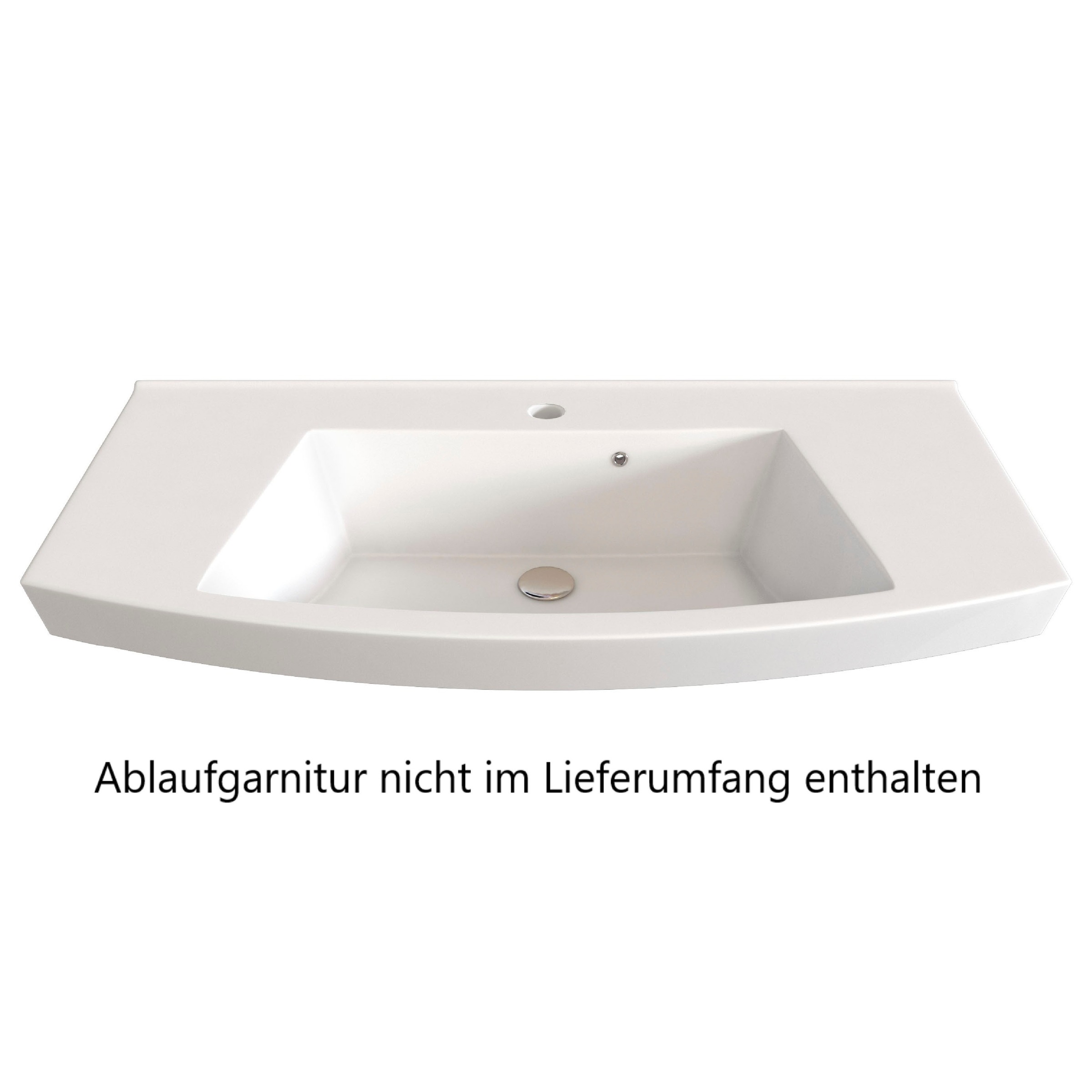 welltime Badmöbel-Set »Chicago«, (3 St., Spiegelschrank, Waschtisch, Midischrank), mit Mineralgussbecken