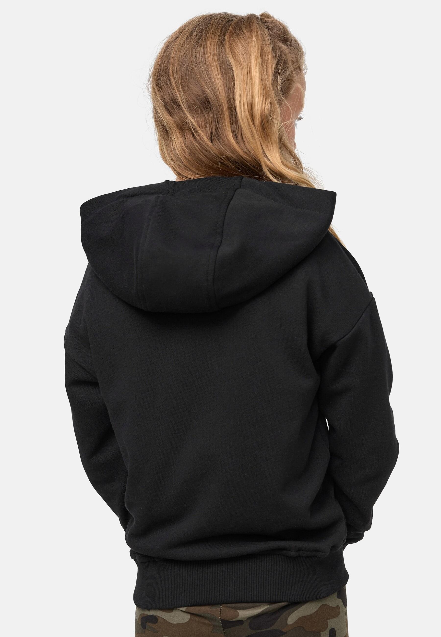 URBAN CLASSICS Kapuzensweatshirt »Urban Classics Damen Girls Organic Terry Zip Hoody«, (1 tlg.)