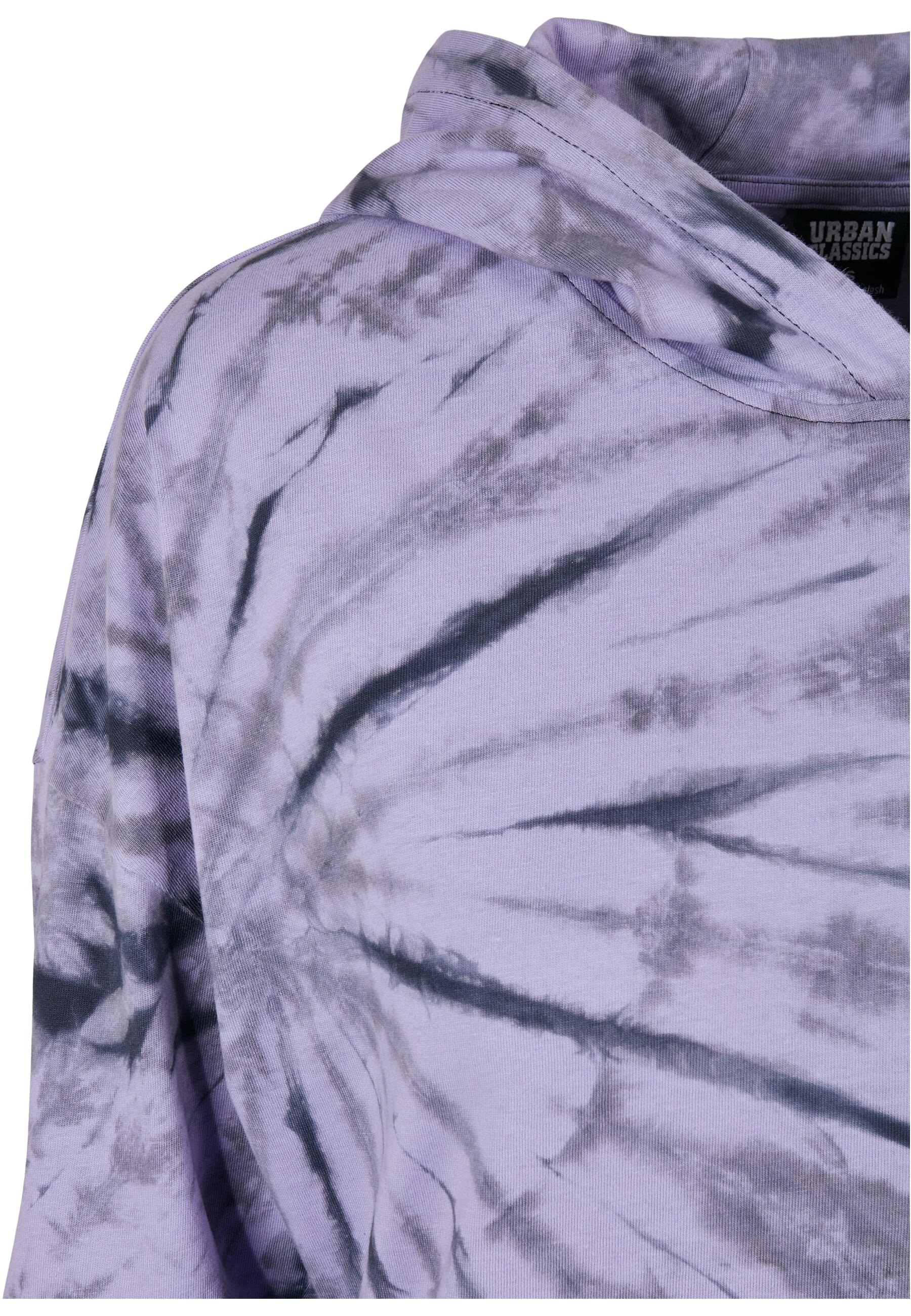 URBAN CLASSICS Shirtkleid »Urban Classics Damen Ladies Oversized Tie Dye Hoody Dress«, (1 tlg.)
