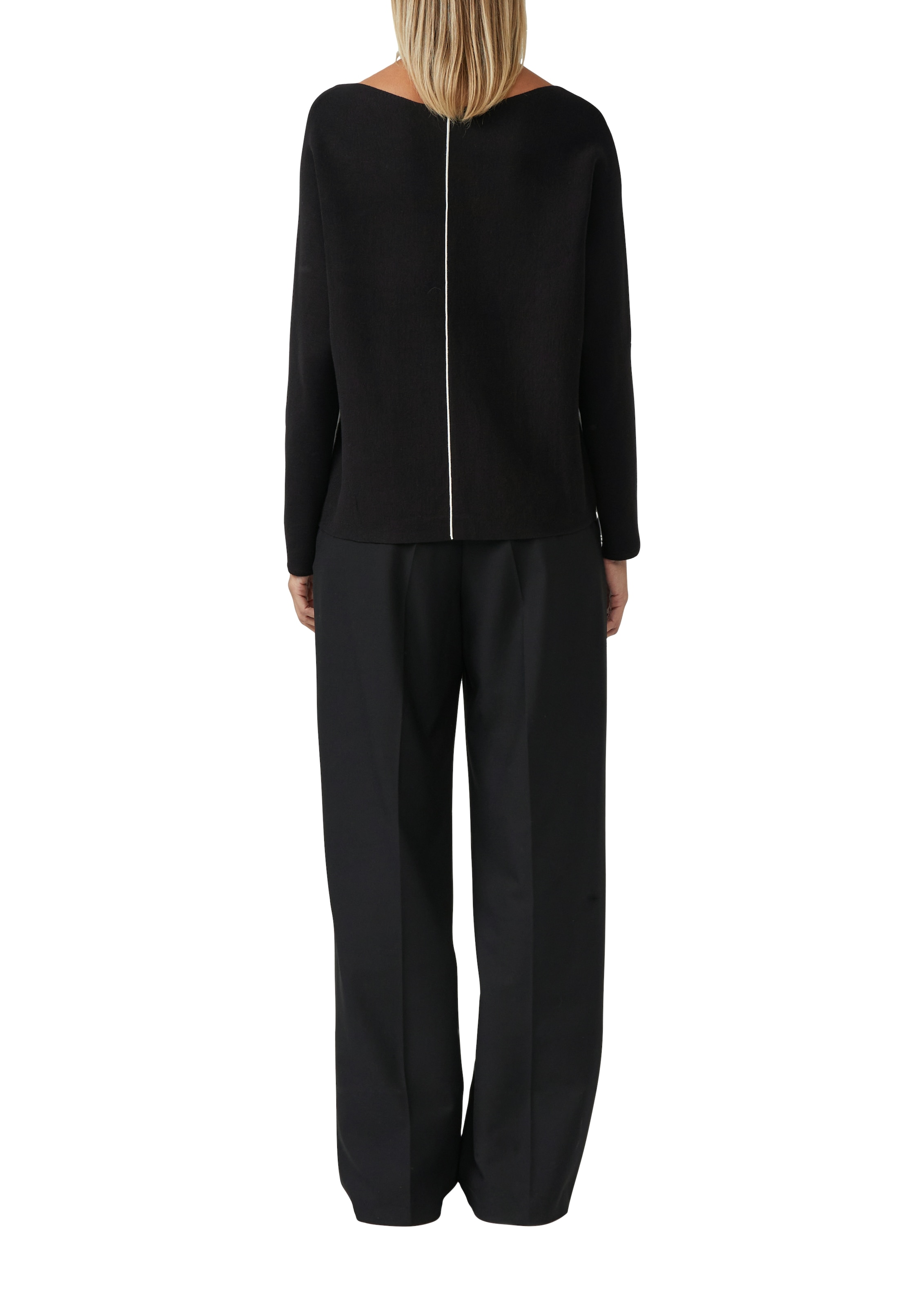 s.Oliver BLACK LABEL Strickpullover, mit Colour-Blocking