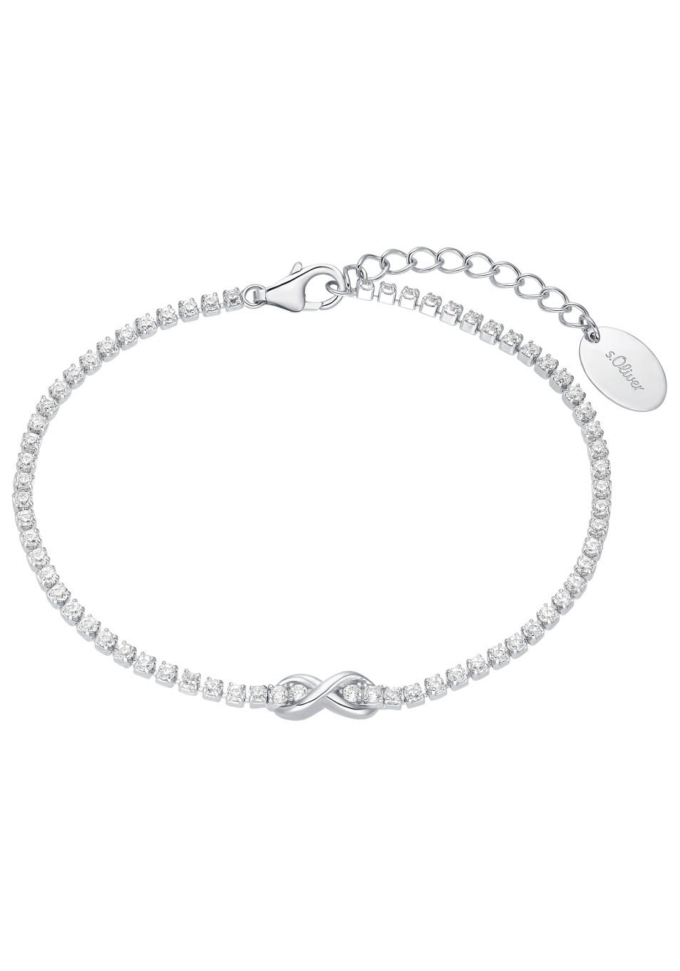 Smart Jewel Armband Silber »Tennisarmband, BAUR bestellen | 925«