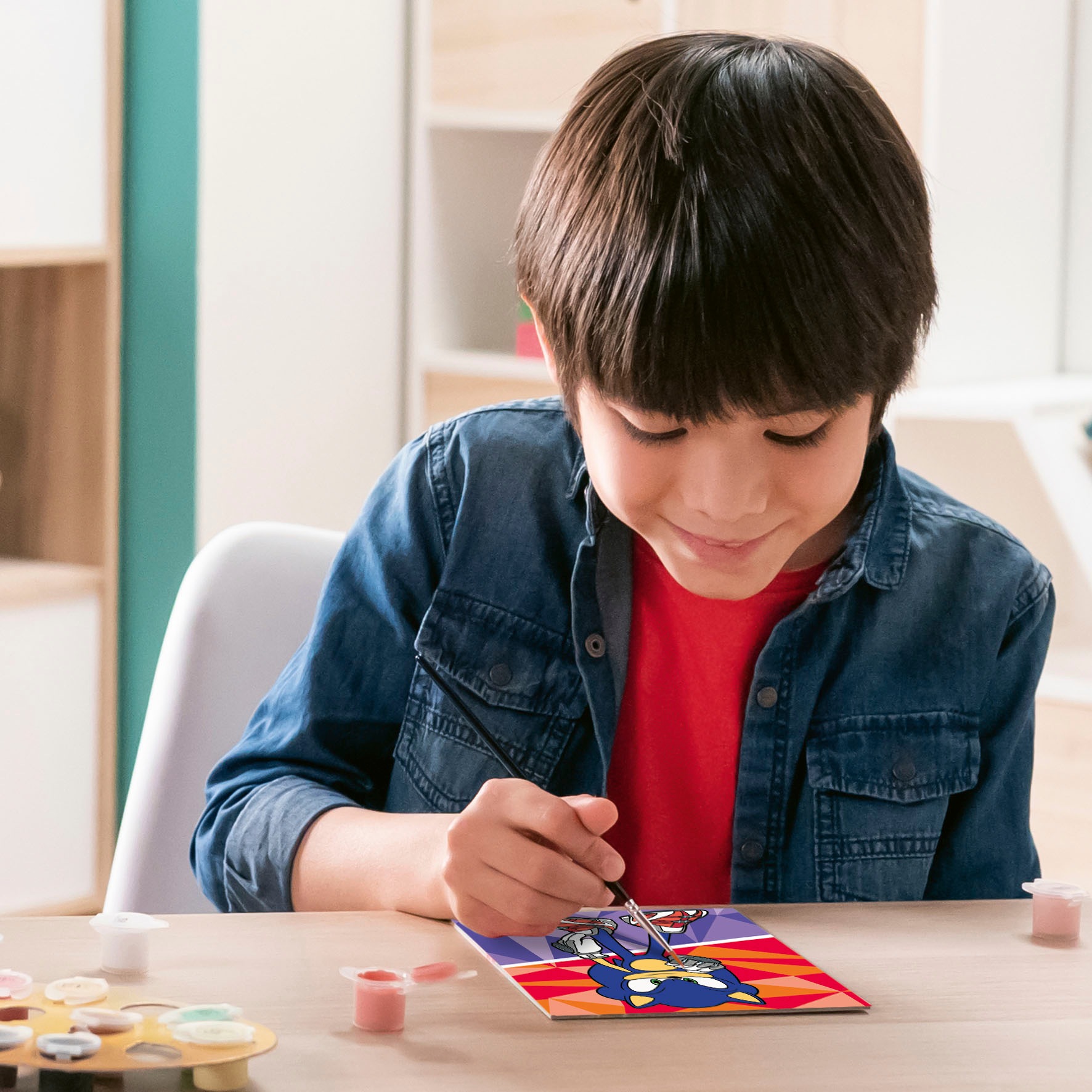 Ravensburger Malen nach Zahlen »Netflix Sonic Prime, Sonic: New Yoke City«, Made in Europe