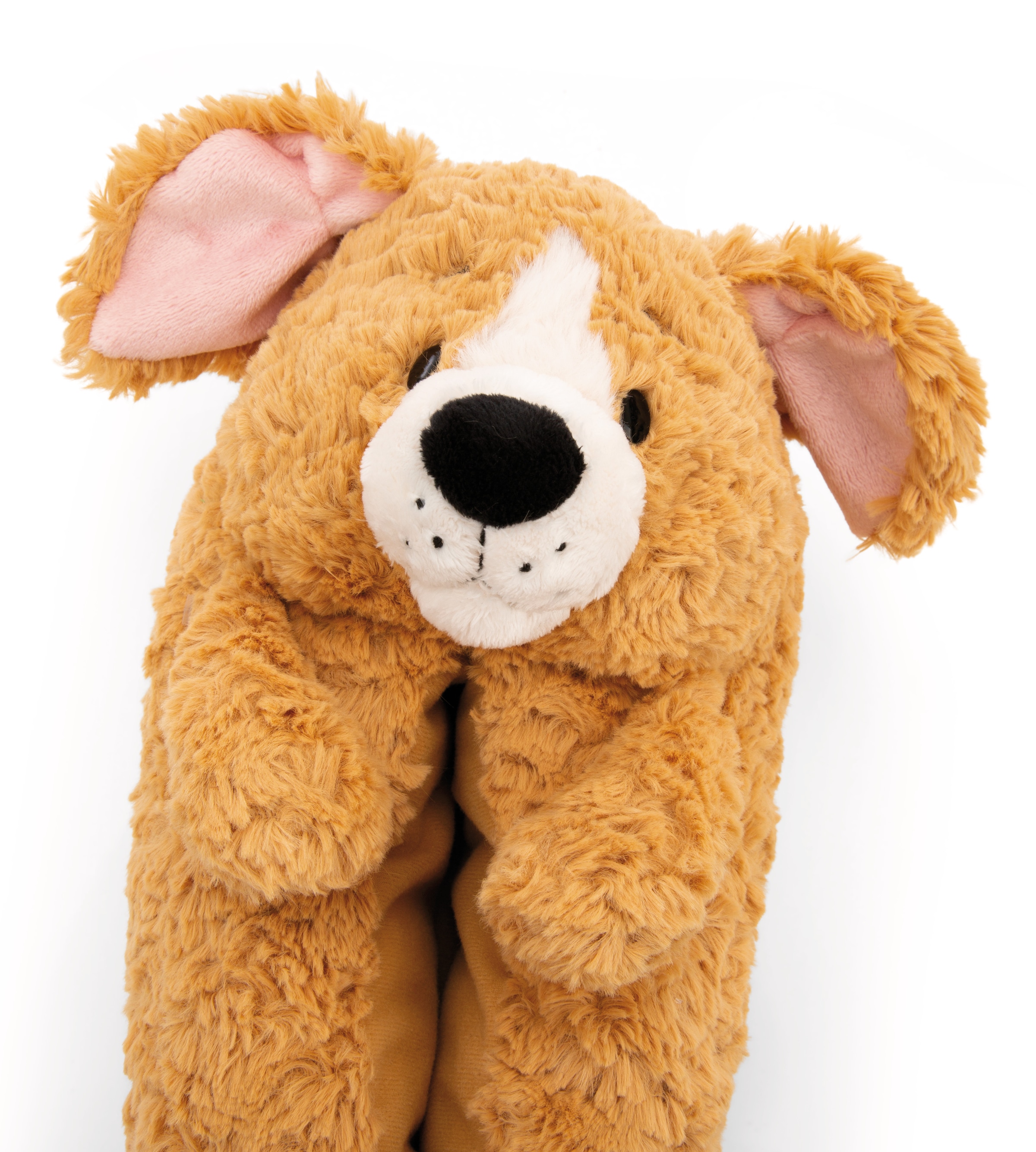 Nici Plüsch Hausschuhe »Nici Green Hund«, Hausschuh zum Schlupfen mit Motiv