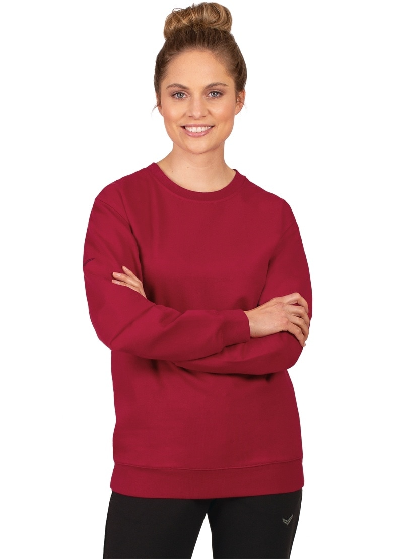 Sweatshirt »TRIGEMA Sweatshirt aus Biobaumwolle«