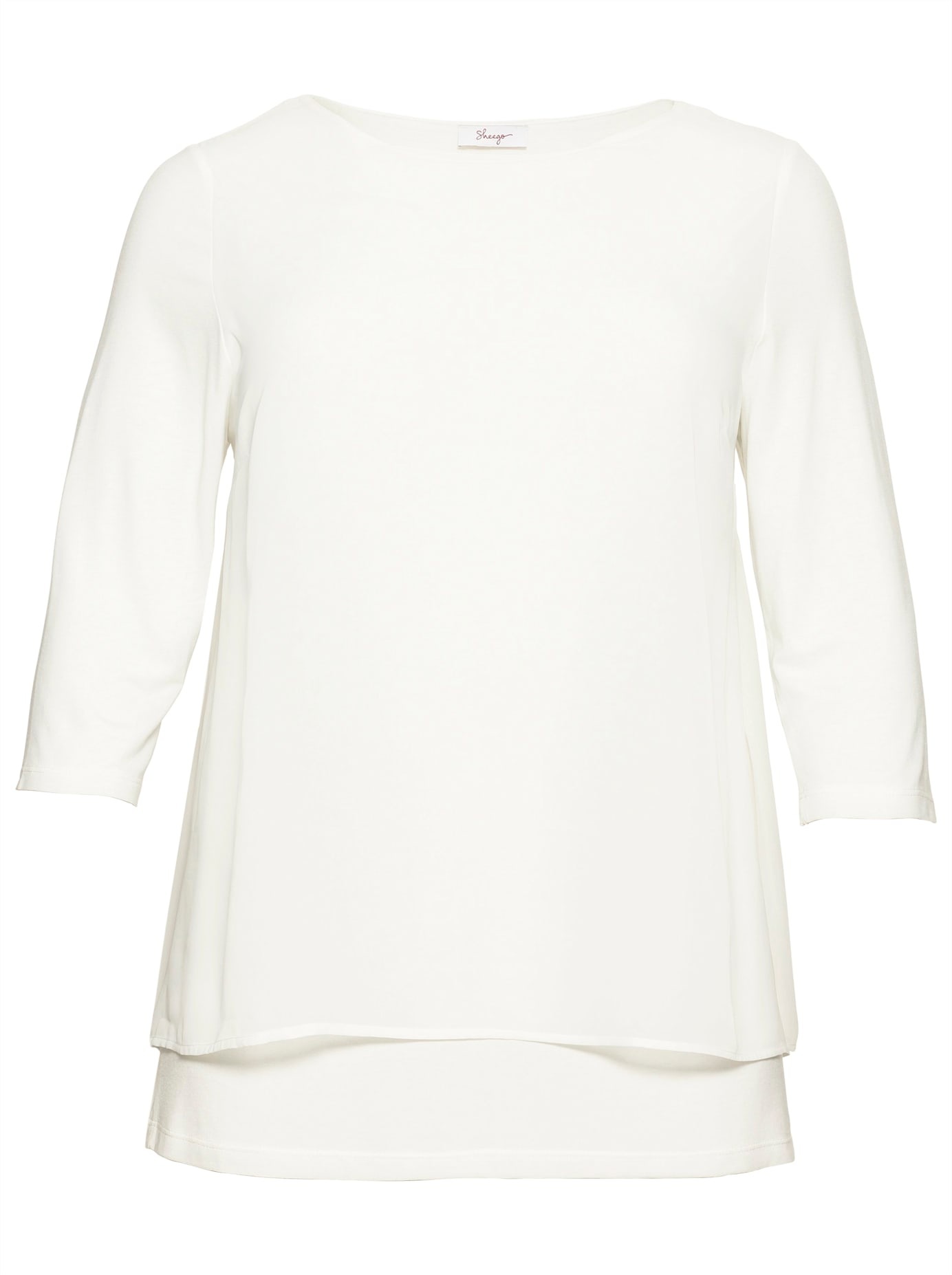 Sheego Blouse Shirt White 52/54 3