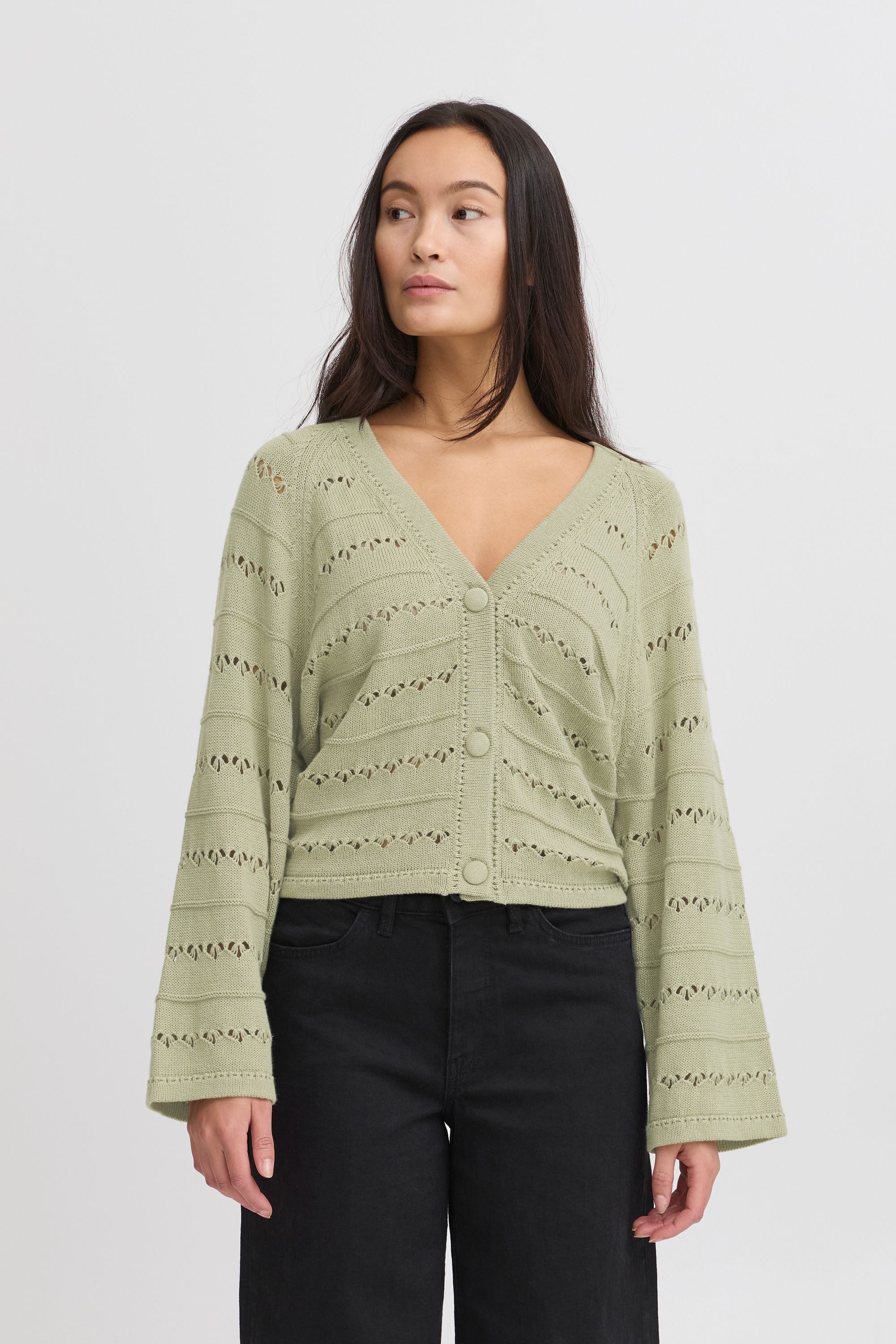 Ichi Strickjacke »Strickjacke IHLALUHA«