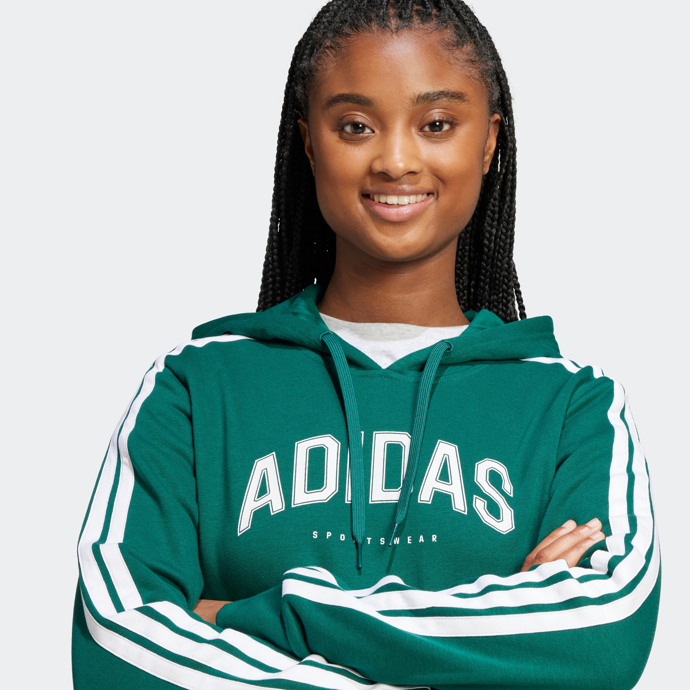 adidas Sportswear Kapuzensweatshirt »W L SOFTS HOOD«