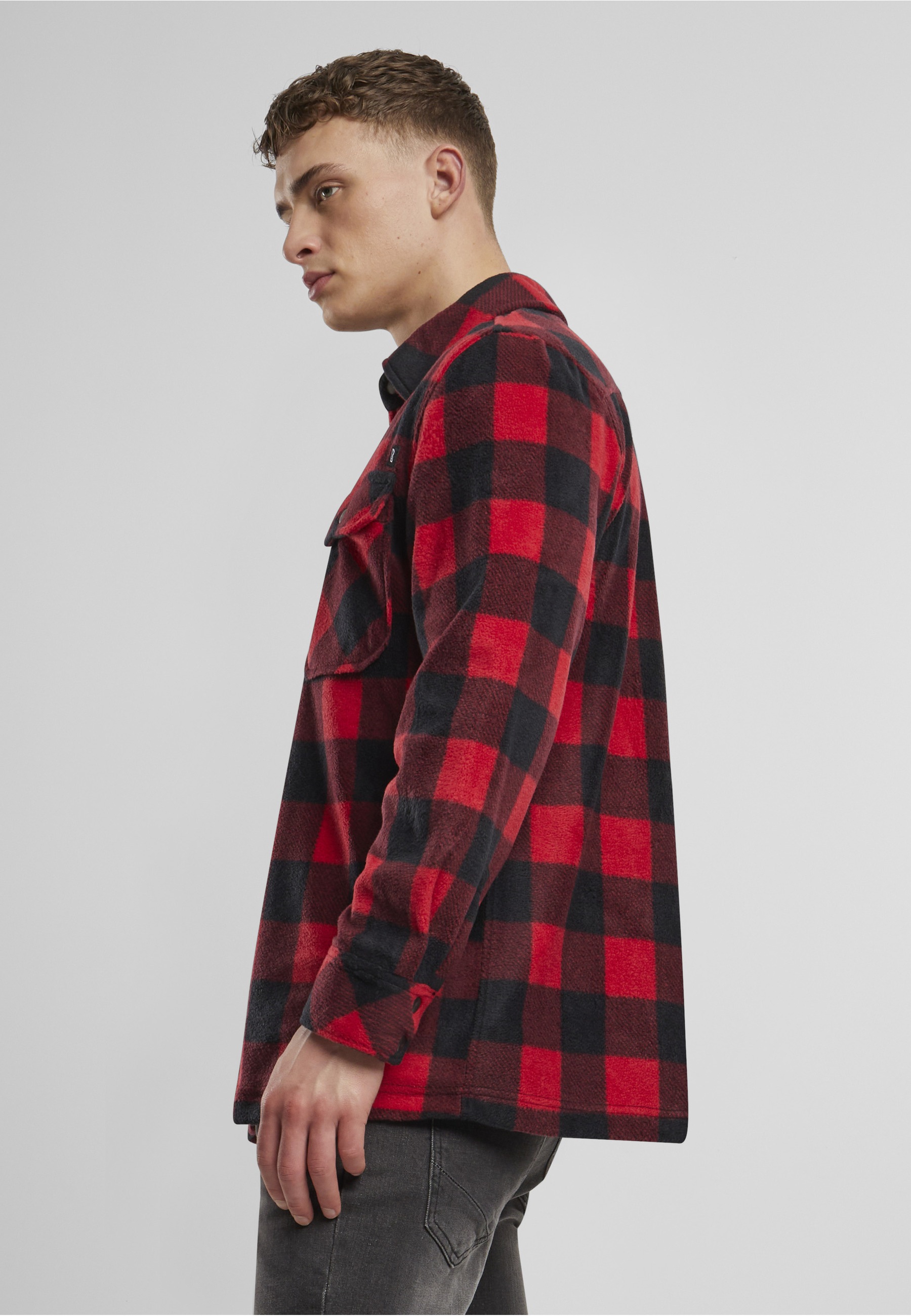 Brandit Fleecehemd »Brandit Herren Jeff Fleece Shirt Long Sleeve« 1 Stk.