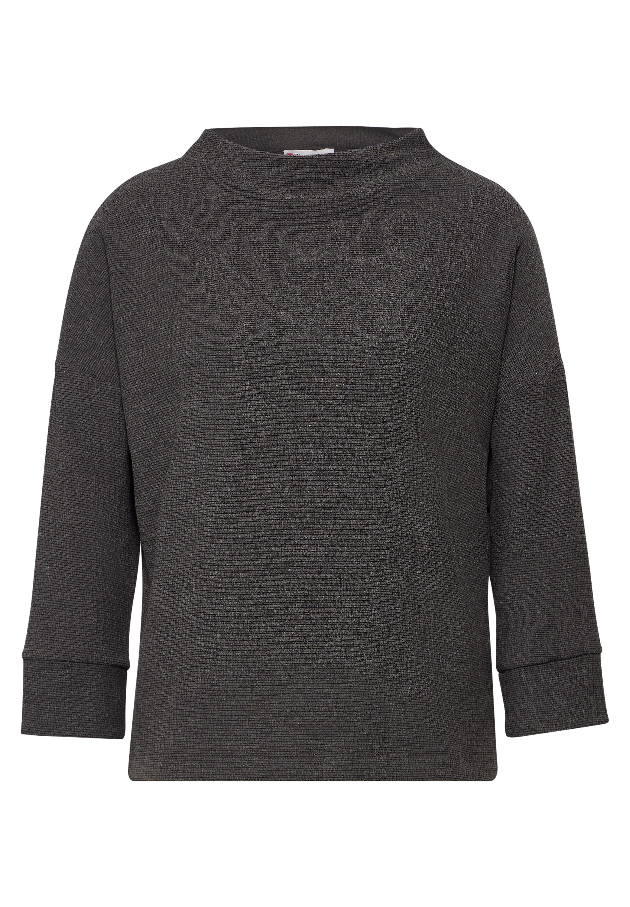 STREET ONE Rollkragenshirt, mit 3/4 Ärmeln