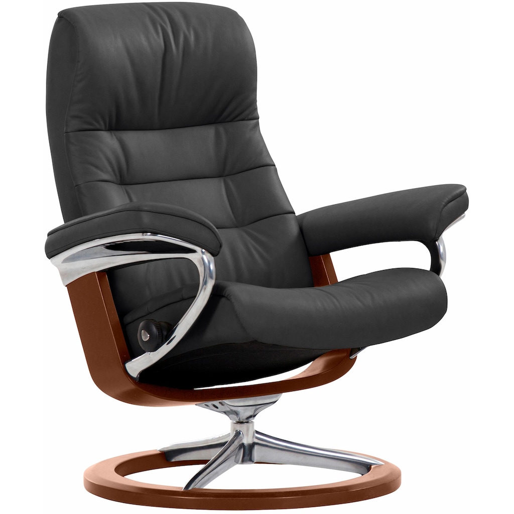 Stressless® Relaxsessel »Opal«, (Set, Relaxsessel mit Hocker), mit Hocker, mit Signature Base, Größe L, mit Schlaffunktion