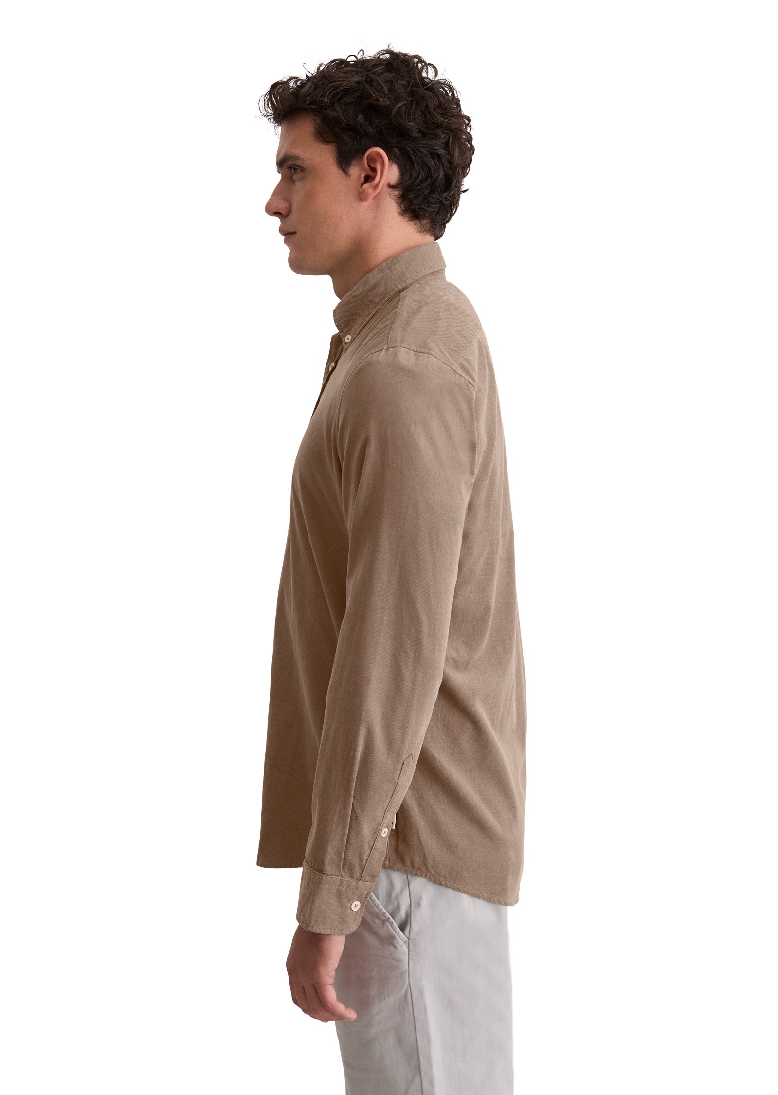 Marc O'Polo Langarmhemd »aus reiner Bio-Baumwolle«