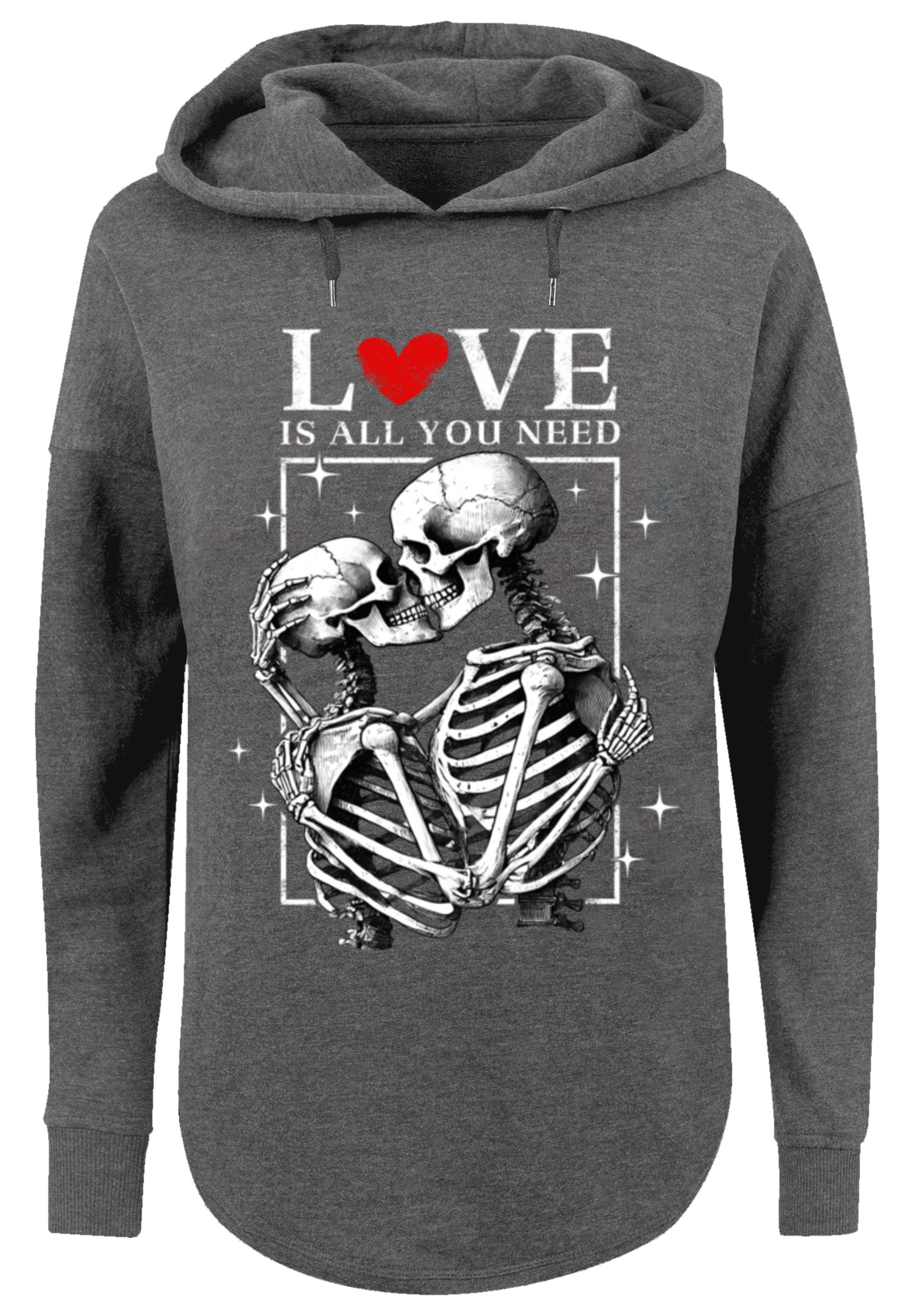 F4NT4STIC Kapuzenpullover »Love is all you need«, Premium Qualität