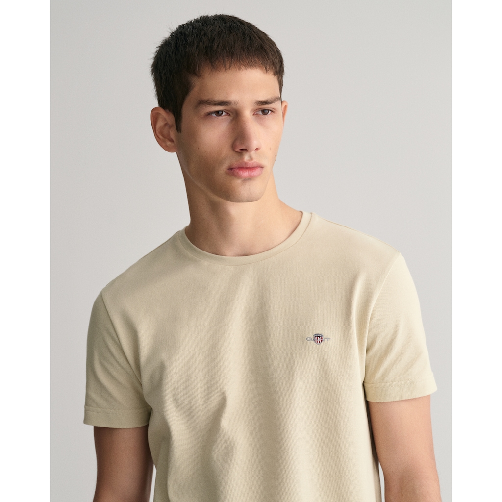 Gant T-Shirt »SLIM PIQUE SS T-SHIRT«