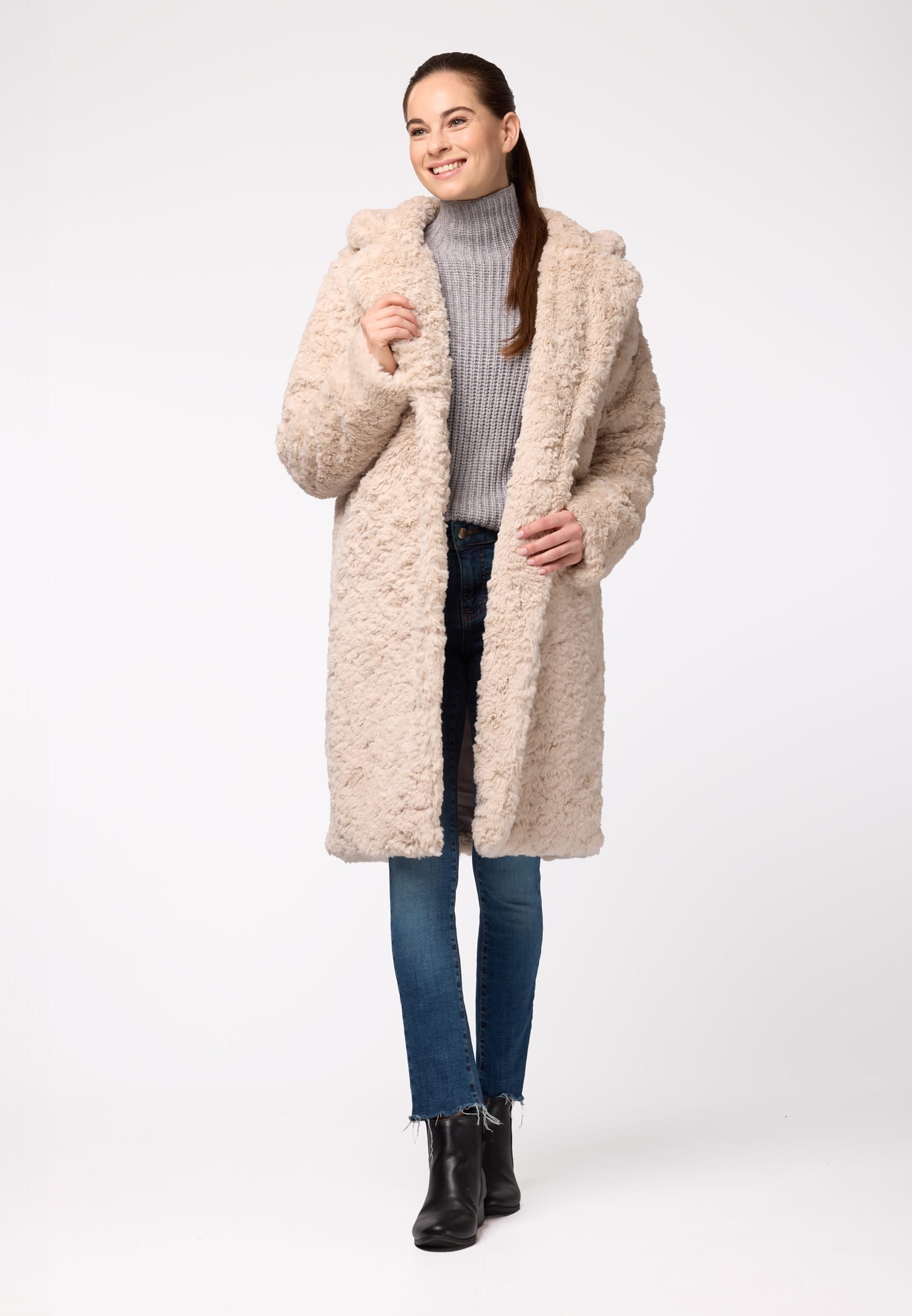 SURI FREY Fellimitatmantel "Fellmantel SFY Freyday" günstig online kaufen