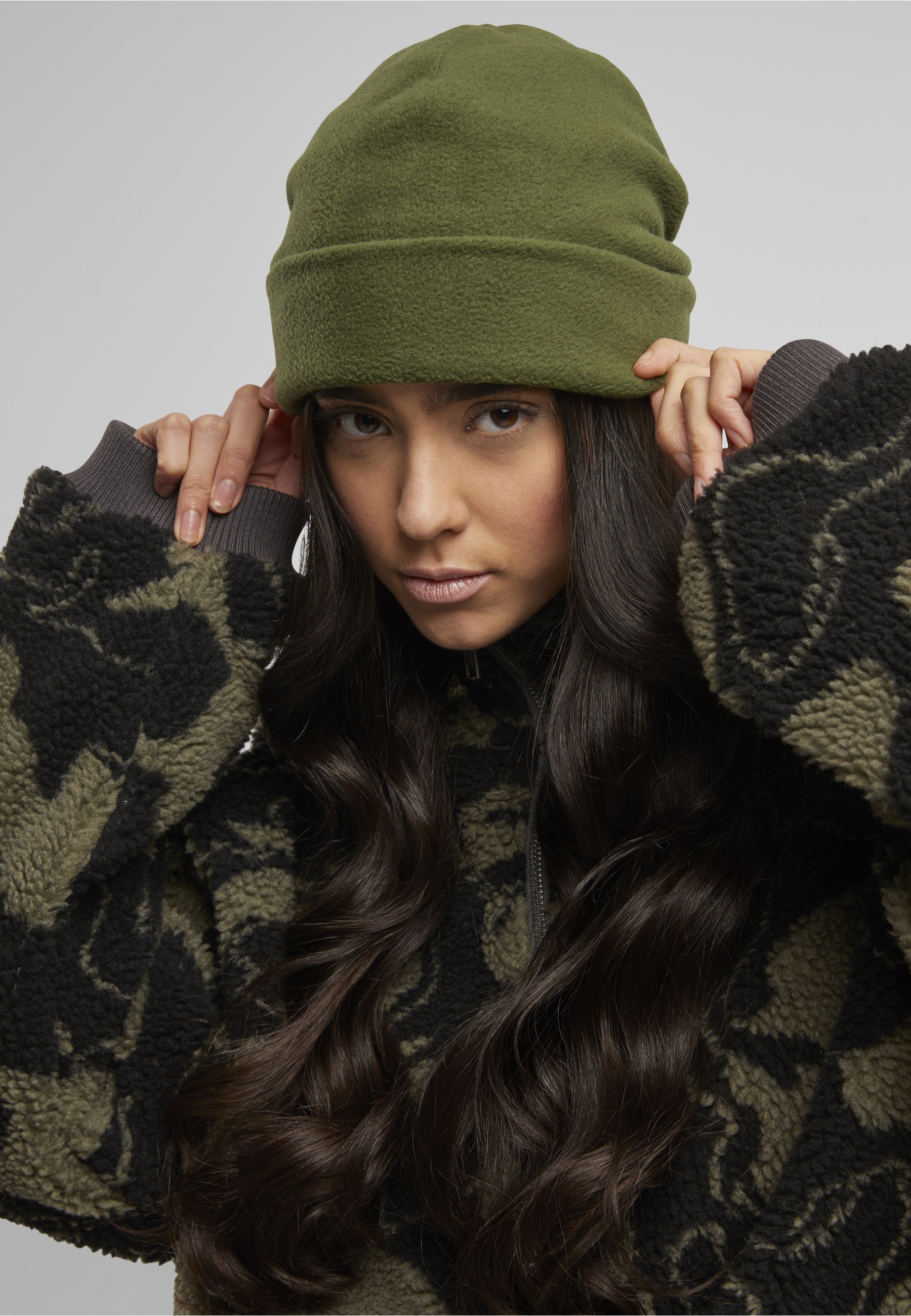 URBAN CLASSICS Beanie »Urban Classics Unisex Fleece Beanie 2-Pack« 1 Stk.