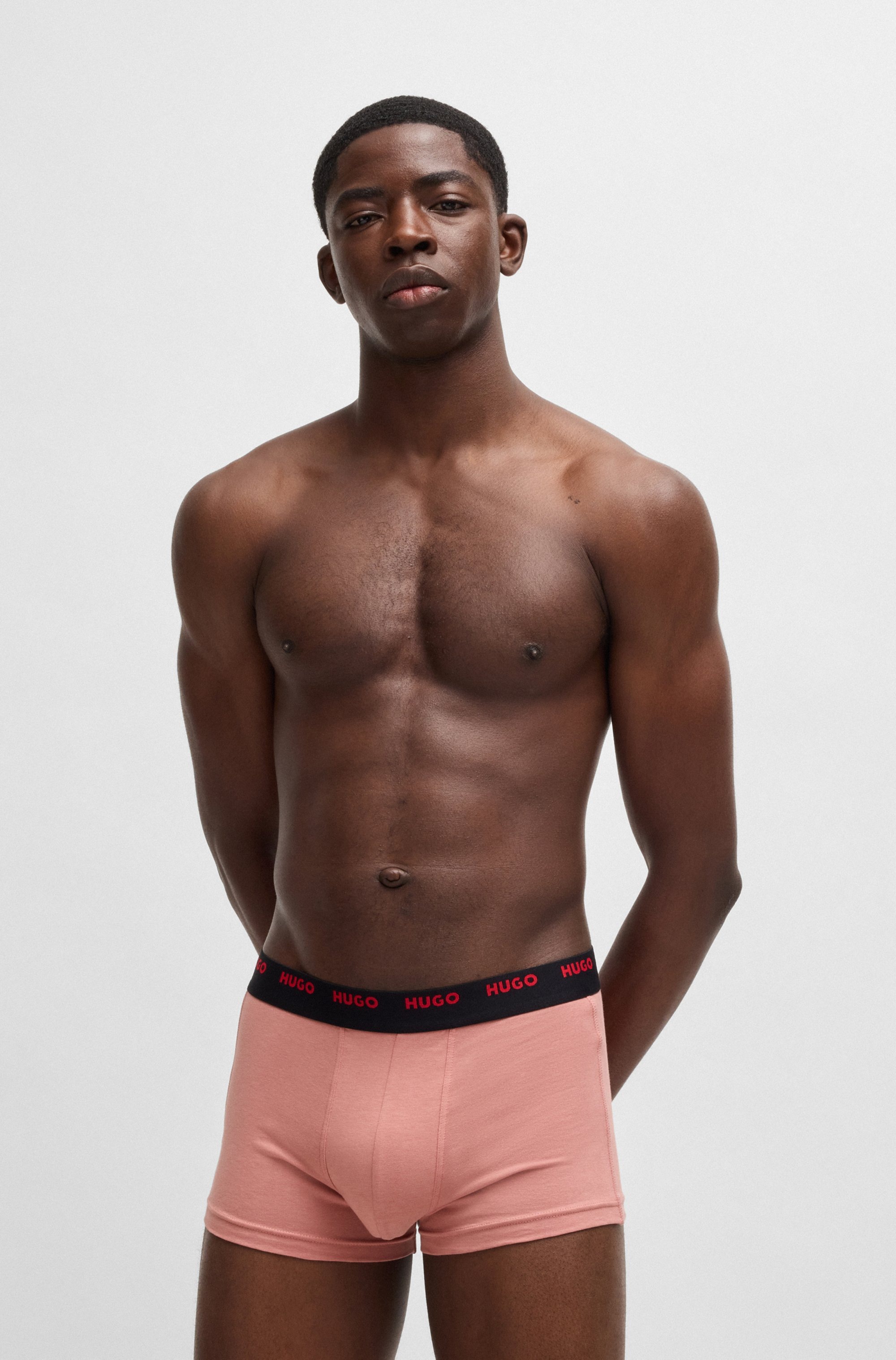 Thumbnail - HUGO Underwear Trunk "FIVE PACK", 5 Stk. mit HUGO Schriftzug