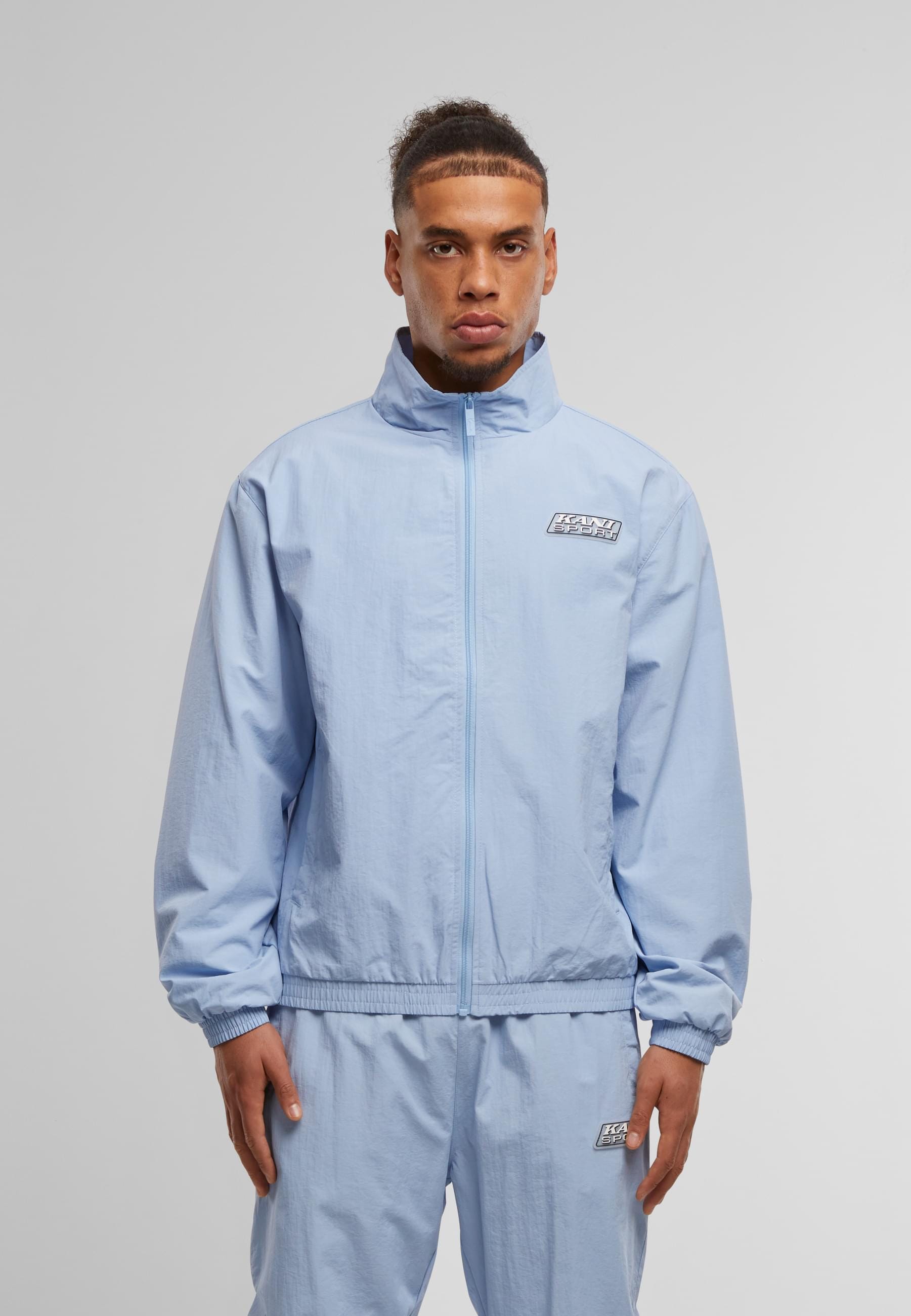 Karl Kani Trainingsjacke »Karl Kani KM-JK035--090-32 Sport Patch Essential Trackjacket«, (1 St.), ohne Kapuze
