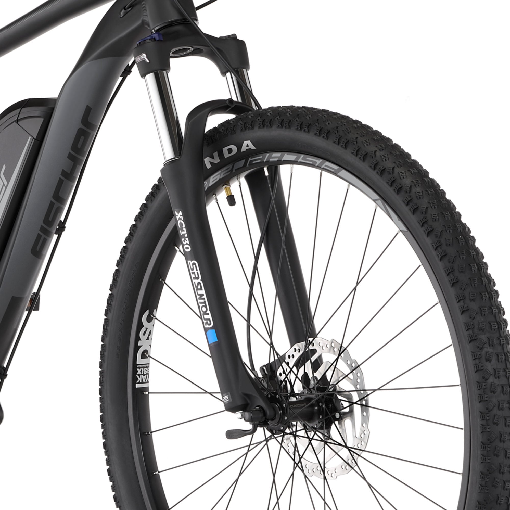 FISCHER Fahrrad E-Bike »MONTIS EM 2129 627 51«, 10 Gang, Shimano, DEORE Kettenschaltung, (mit Akku-Ladegerät-mit Werkzeug)