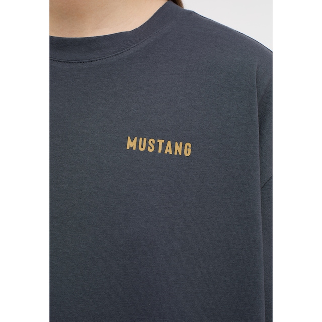 Print-Shirt« »Mustang BAUR online MUSTANG Kurzarmshirt bestellen |