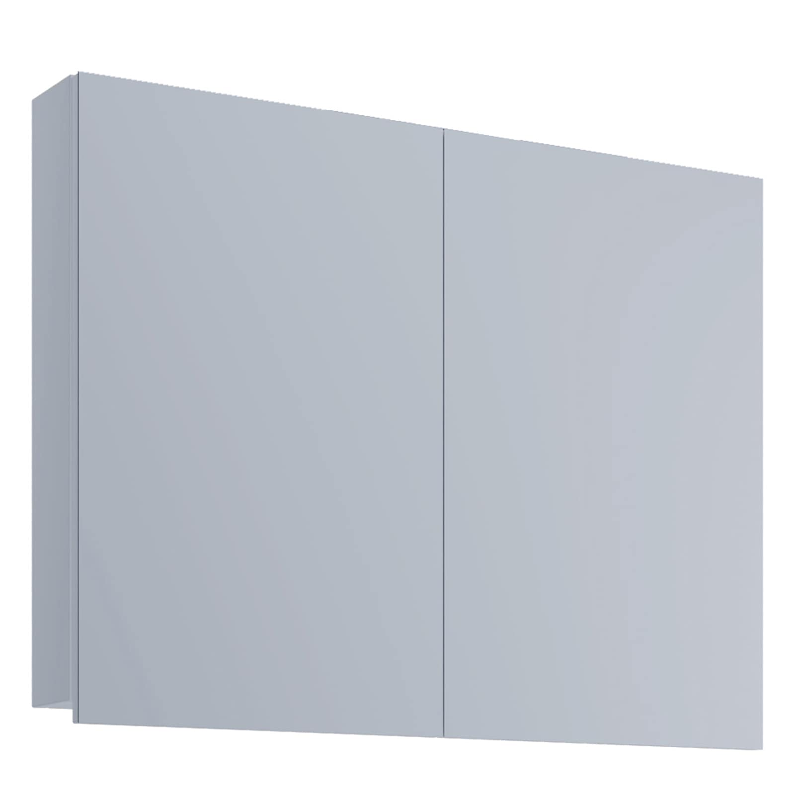 VCM Badspiegel »VCM Badschrank zeitlos | Maße ca. H. 59 x B. 60 x T. 12 cm | Zwei Drehtüren | Spiegelschrank - Badinos 59 x 60 cm«, (VCM Badinos)