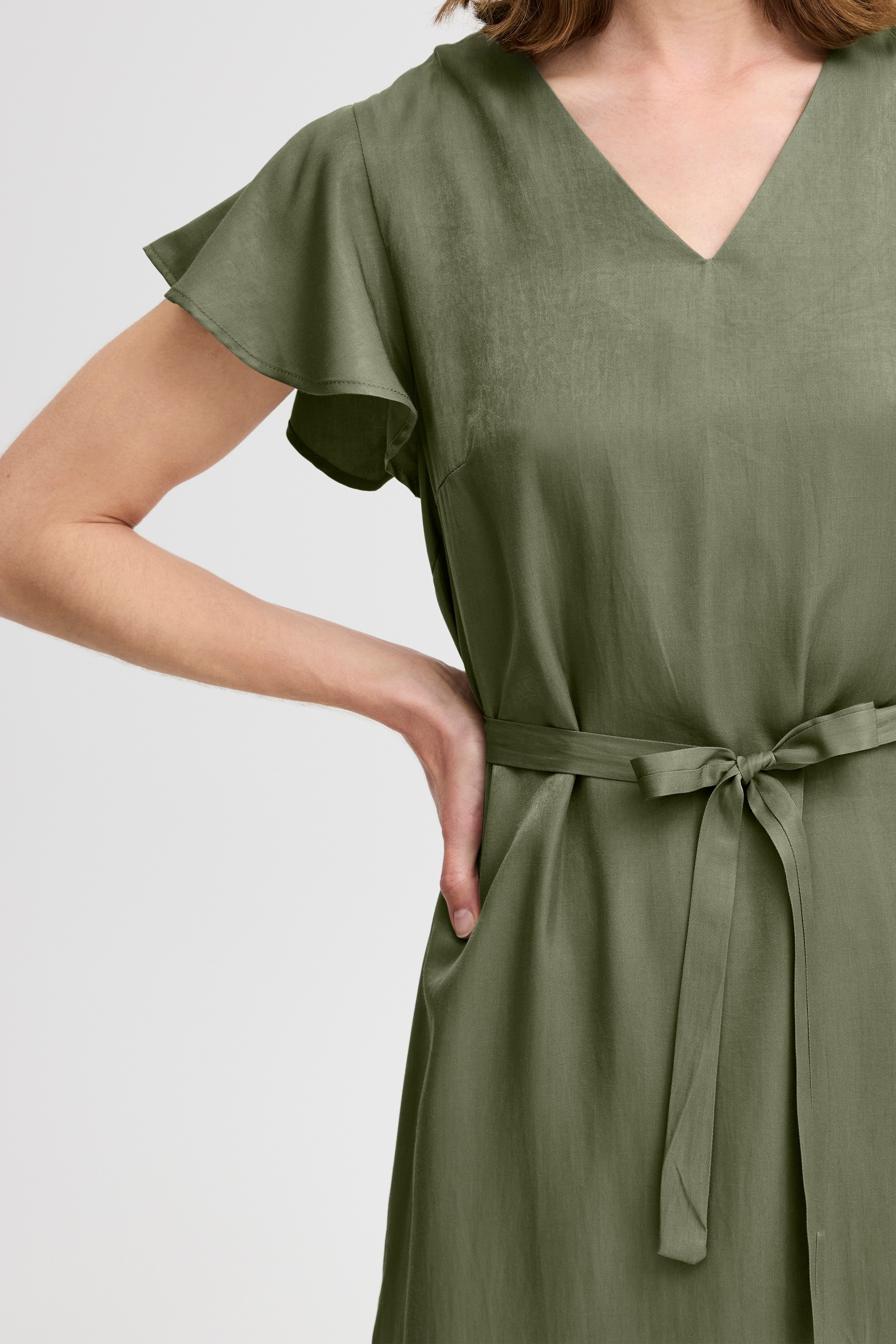 b.young Midikleid »Damen Kleid BYITILDA«