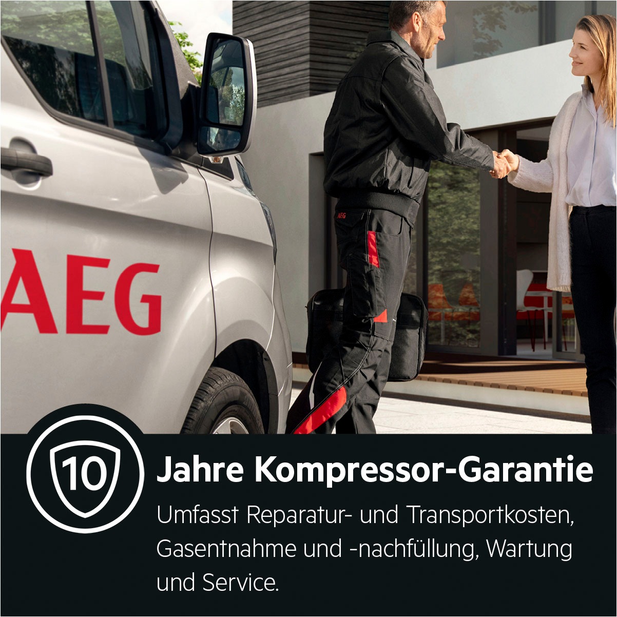 AEG Kühl-/Gefrierkombination »RCB736D5MB«