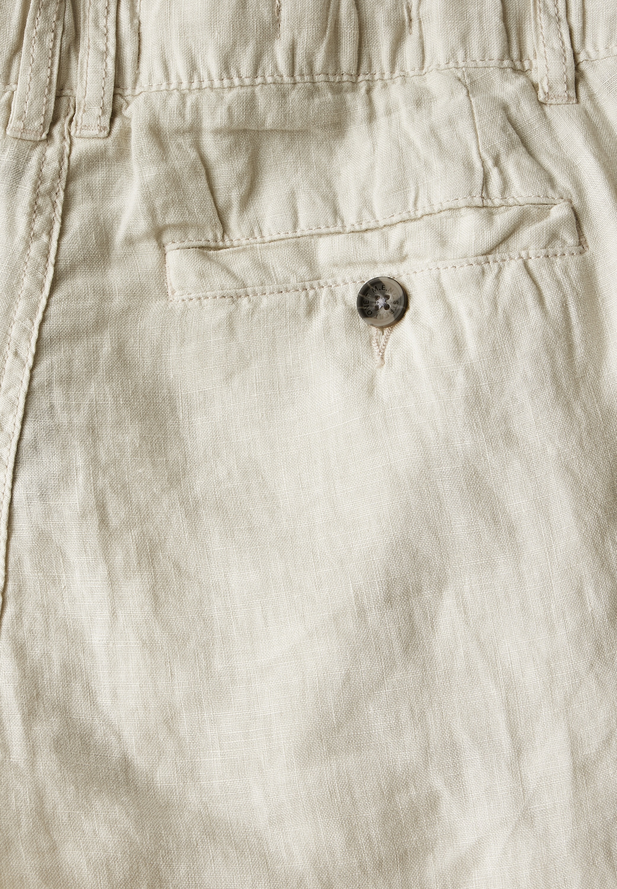 STREET ONE MEN Chinohose, Elastikbund mit Tunnelzug