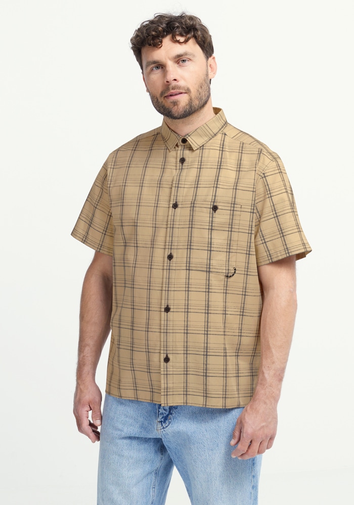 Jack Wolfskin Funktionshemd "HOT TRAIL SHIRT M" Kurzarm, aus Baumwolle, in den Größen S bis XXXL