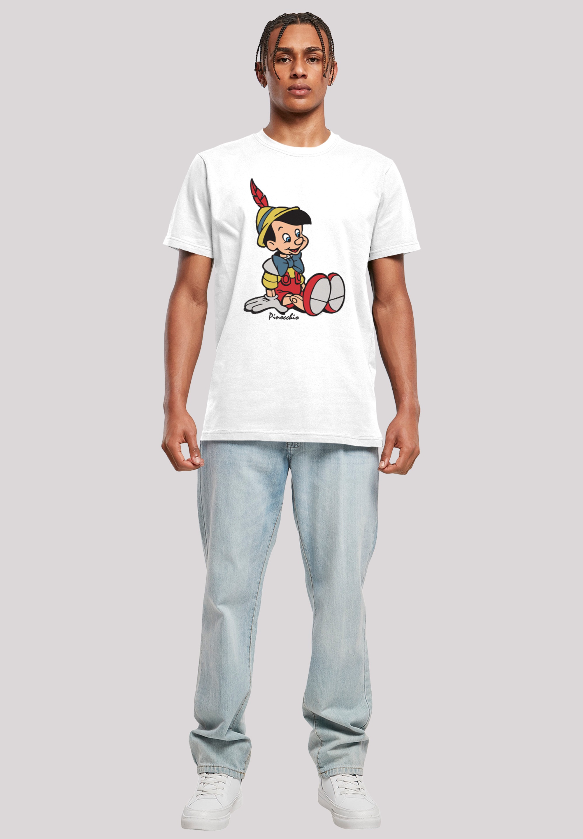F4NT4STIC T-Shirt »Disney Pinocchio Classic Pinocchio«, Herren,Premium Merch,Regular-Fit,Basic,Bedruckt