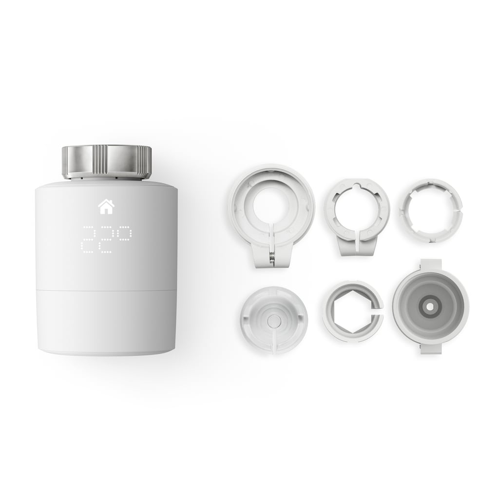Tado Heizkörperthermostat »Smartes Heizkörper-Thermostat, Zusatzprodukt für Einzelraumsteuerung (Universal)«, (1 St.)