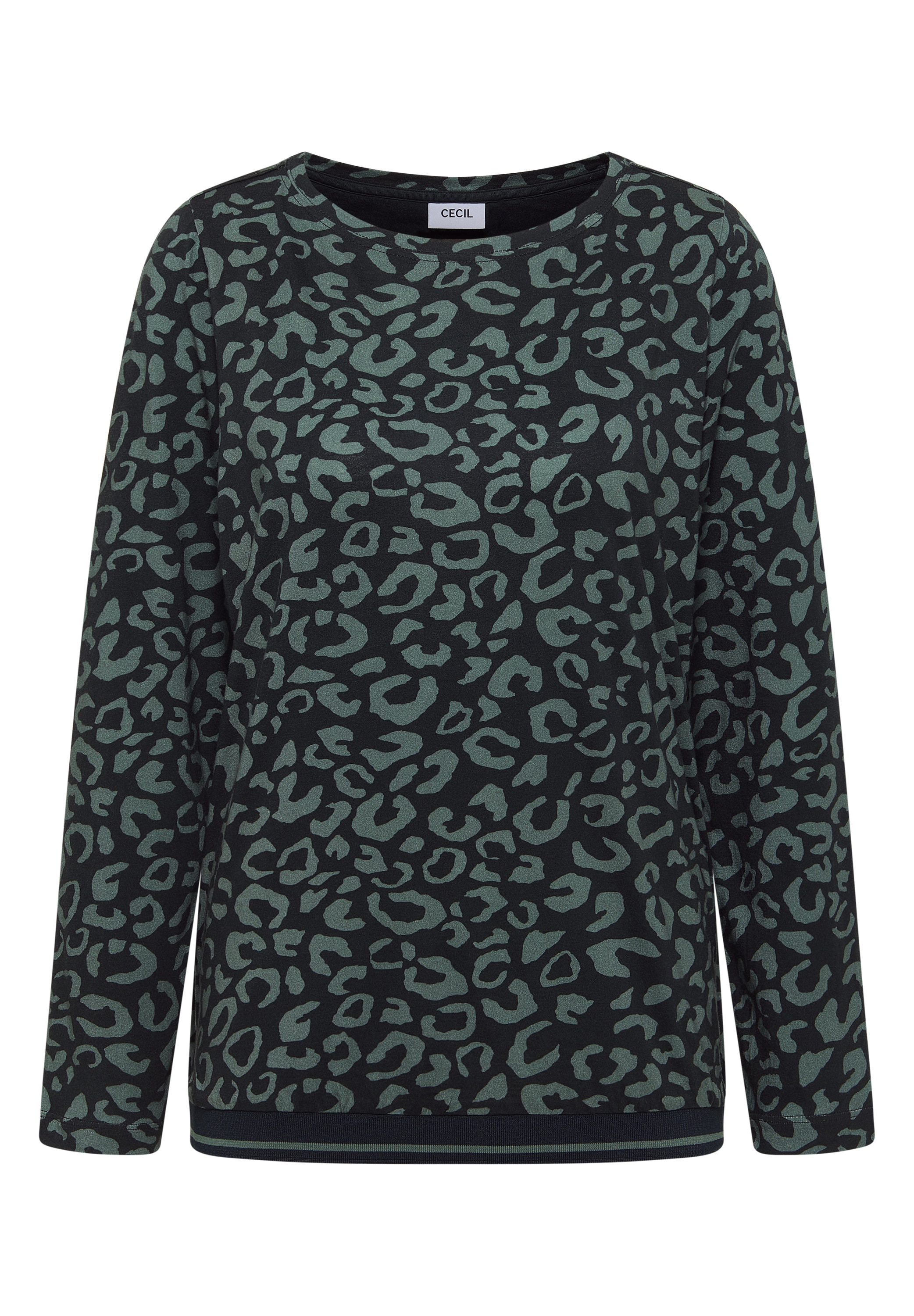 Cecil Langarmshirt, mit U-Boot-Ausschnitt