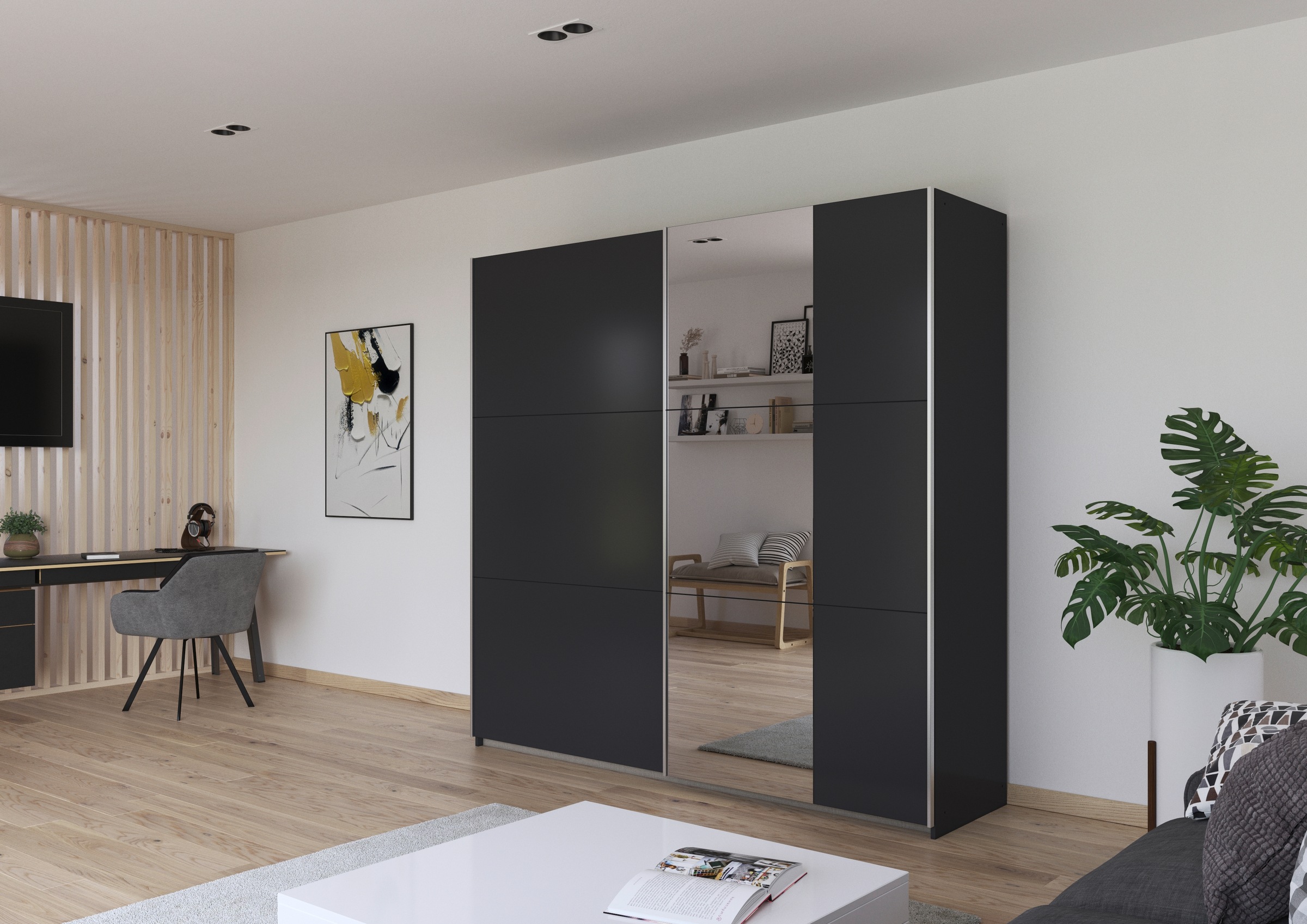 rauch Schwebetürenschrank "Kleiderschrank Schrank Breiten 131/175/218/261 c günstig online kaufen