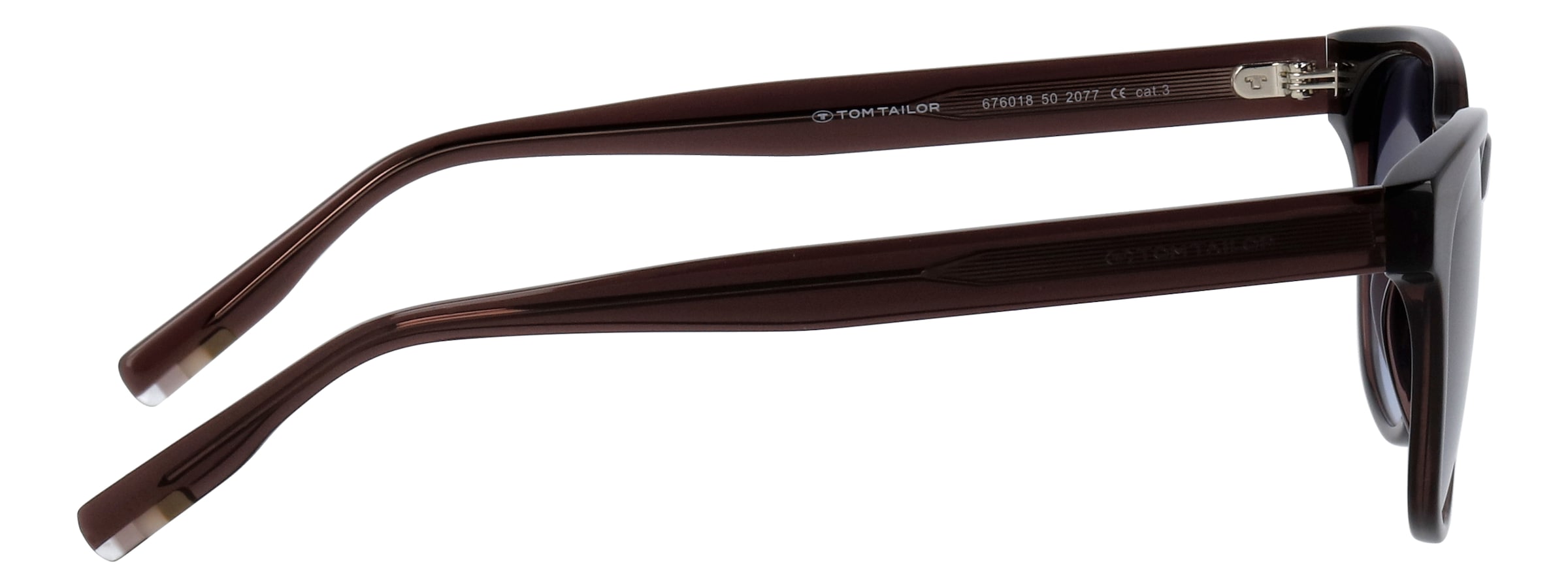 TOM TAILOR Sonnenbrille »Modell 676018« Form Karree/Soft, Logoschriftzug auf Bügel, Kunststofffassung