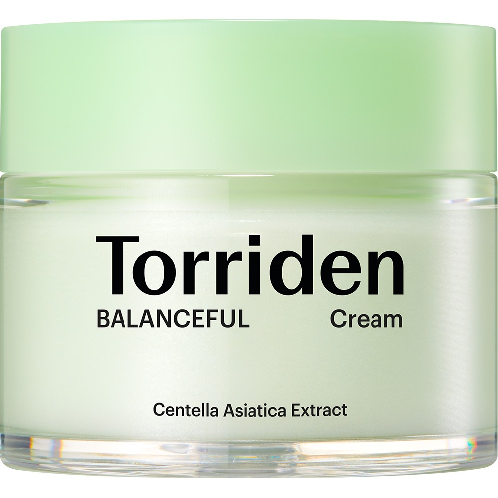TORRIDEN Feuchtigkeitscreme "Torriden Balanceful Cica Cream", 80mltransparent, Hautpflegemittel, Beruhigende, feuchtigkeitsspendende Creme