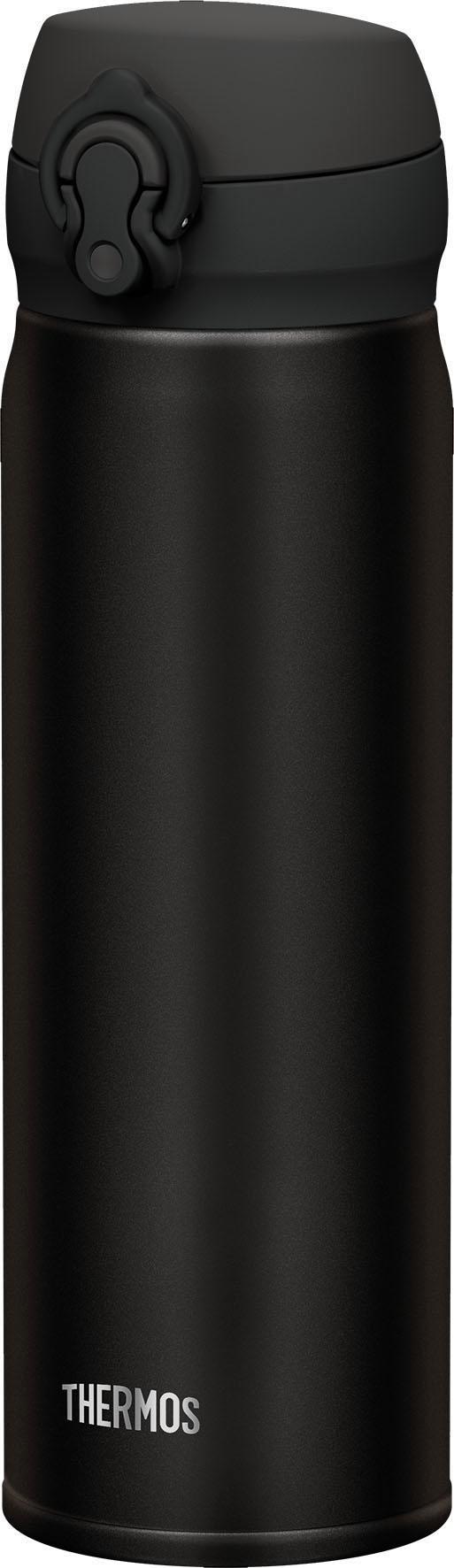 THERMOS Thermoflasche "Ultralight black", (1 tlg.), ideal für den Alltag, aus Edelstahl