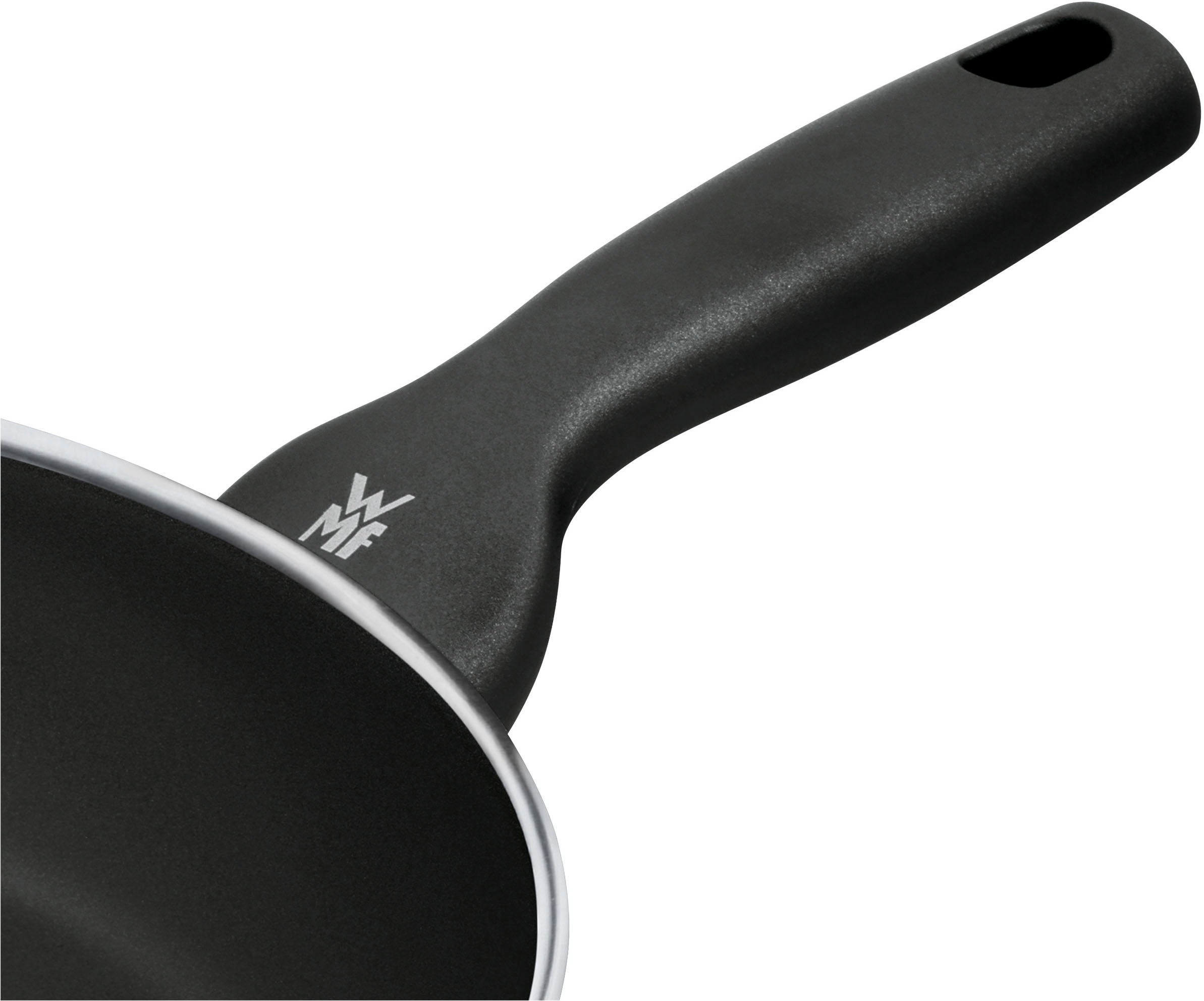 WMF Bratpfanne »CeraDur Profi«, Cromargan® Edelstahl Rostfrei 18/10, (1 tlg.), 28 cm, keramische Antihaftversiegelung, robuster mineralischer Aufbau