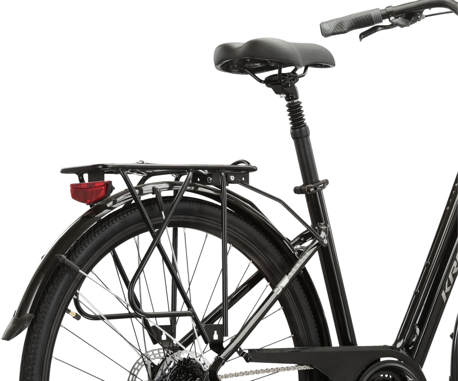 Kross Cityrad »KROSS Citybike Sentio 3.0 schwarz 24 Gänge«, 24 Gang, Shimano, ACERA M3020 Schaltwerk, Kettenschaltung