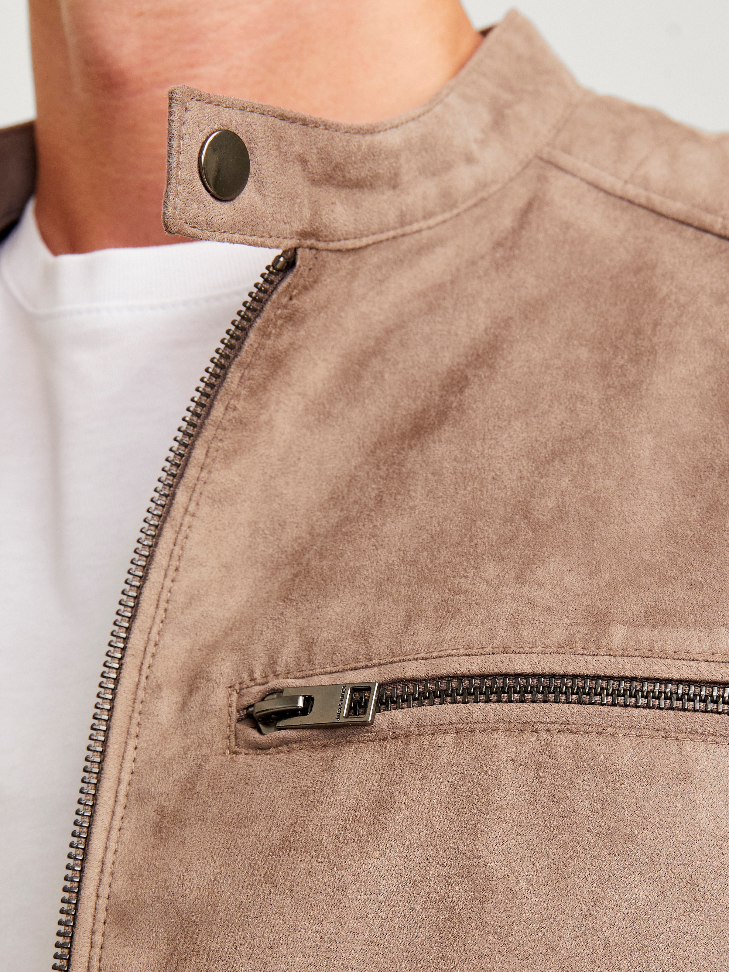Jack & Jones Bikerjacke "JJEDYLAN mit wasserabweisender Funktion", ohne Kap günstig online kaufen