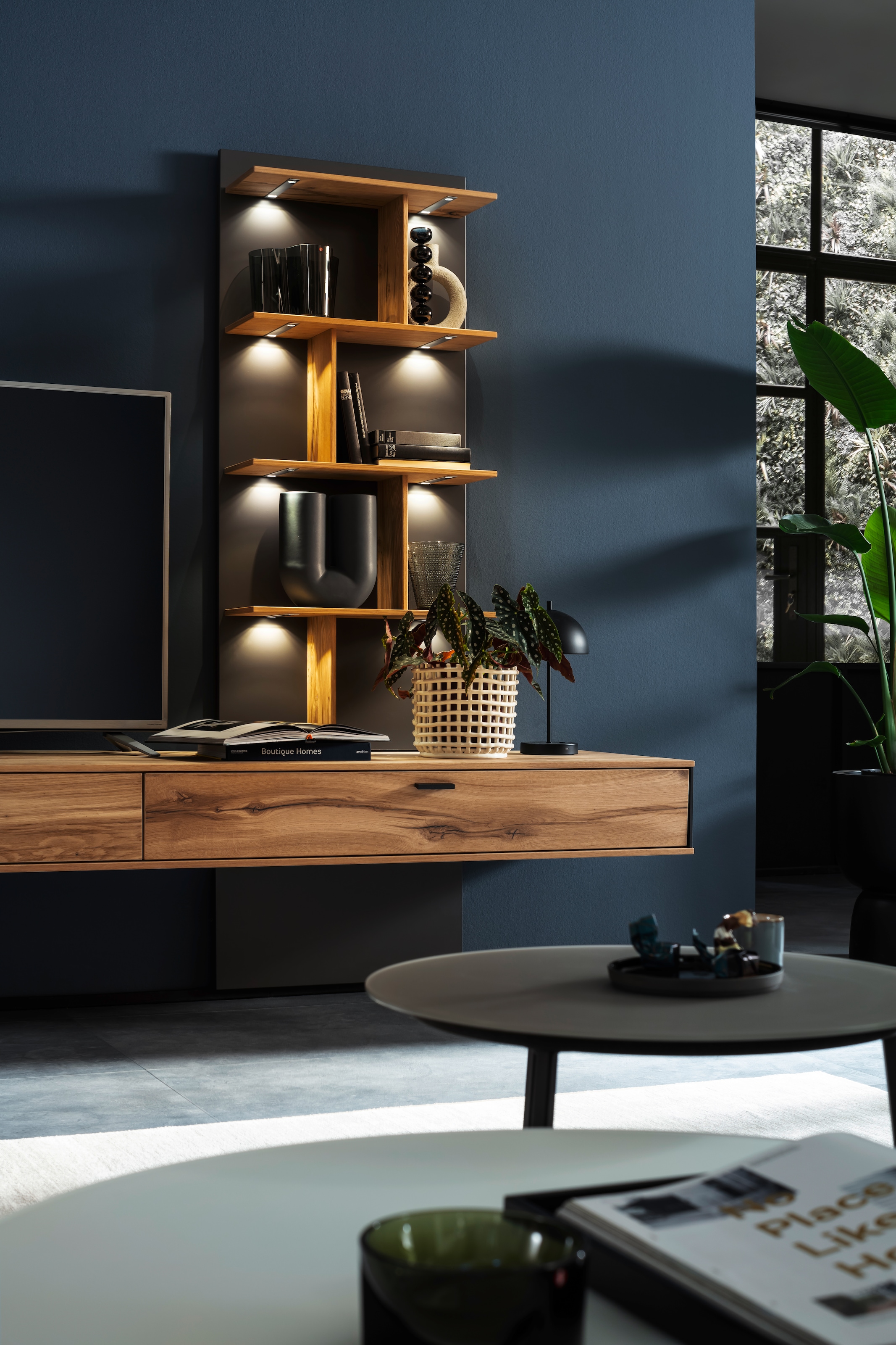 SCHÖNER WOHNEN-Kollektion Teppich »Alessa« rechteckig 5 mm Höhe Viskose, Wohnzimmer