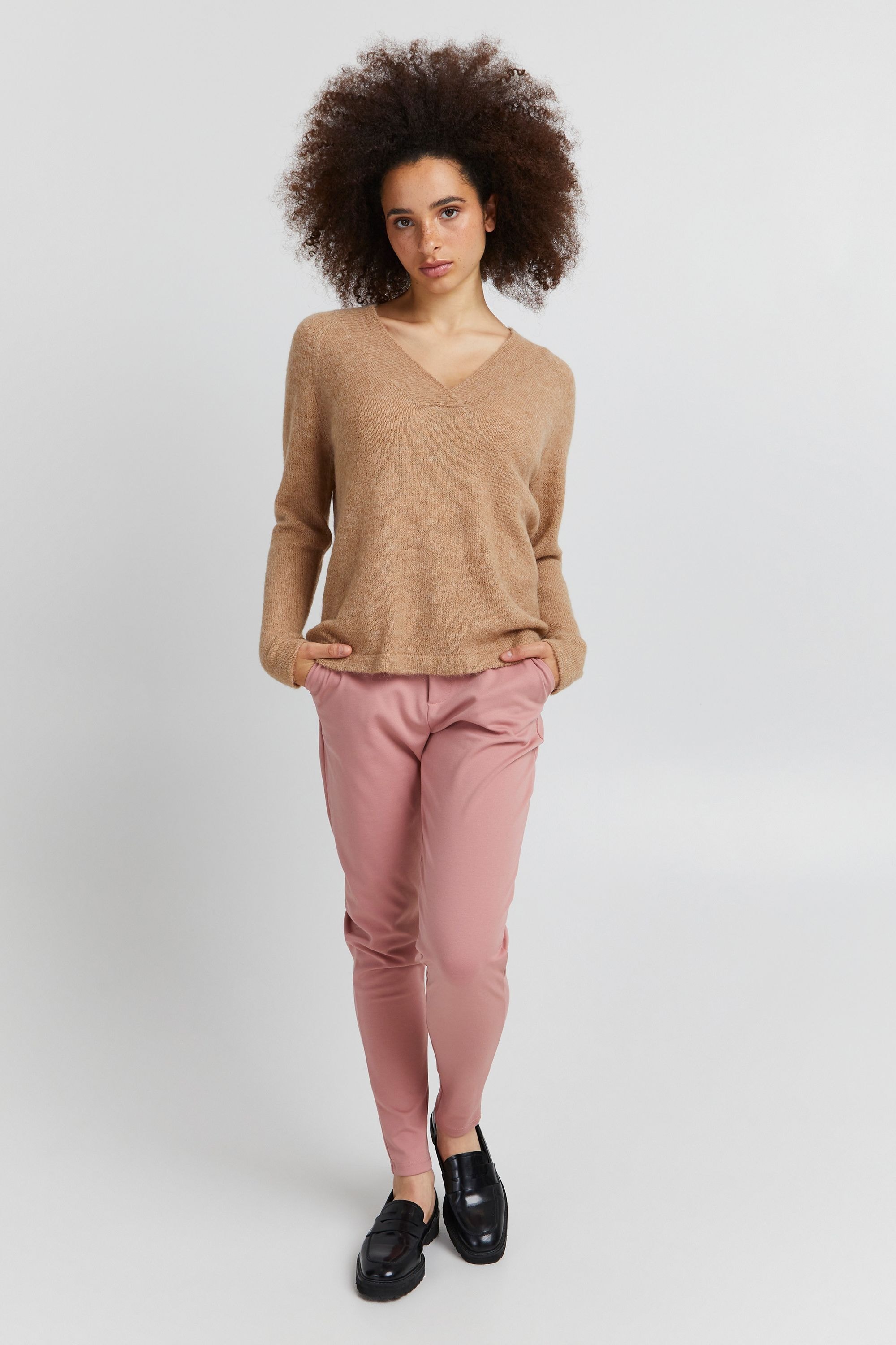 Ichi Strickfleece-Pullover »Strickpullover IHKamara«