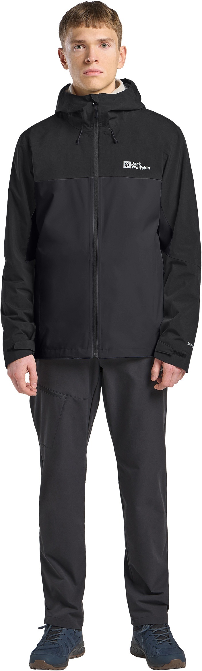Jack Wolfskin Funktionsjacke »WEILTAL 2L JKT M«, mit Kapuze