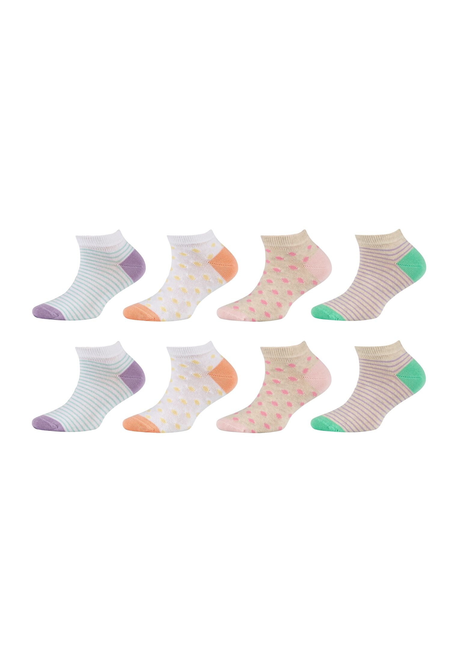 Camano Sneakersocken »Sneakersocken motiv 8er...