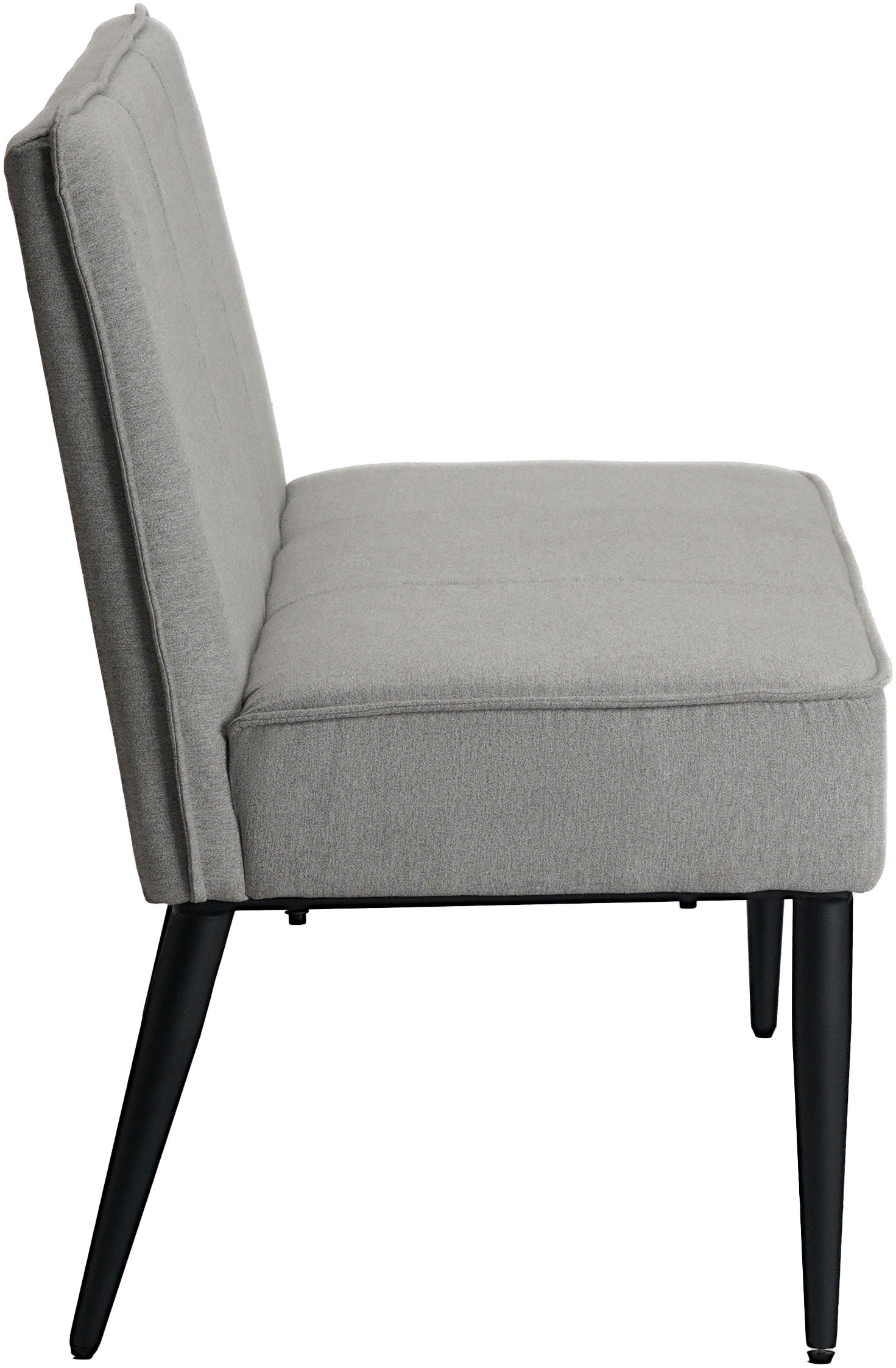 OTTO Home Lenzrose Upholstered Bench Light Gray 142cm 3